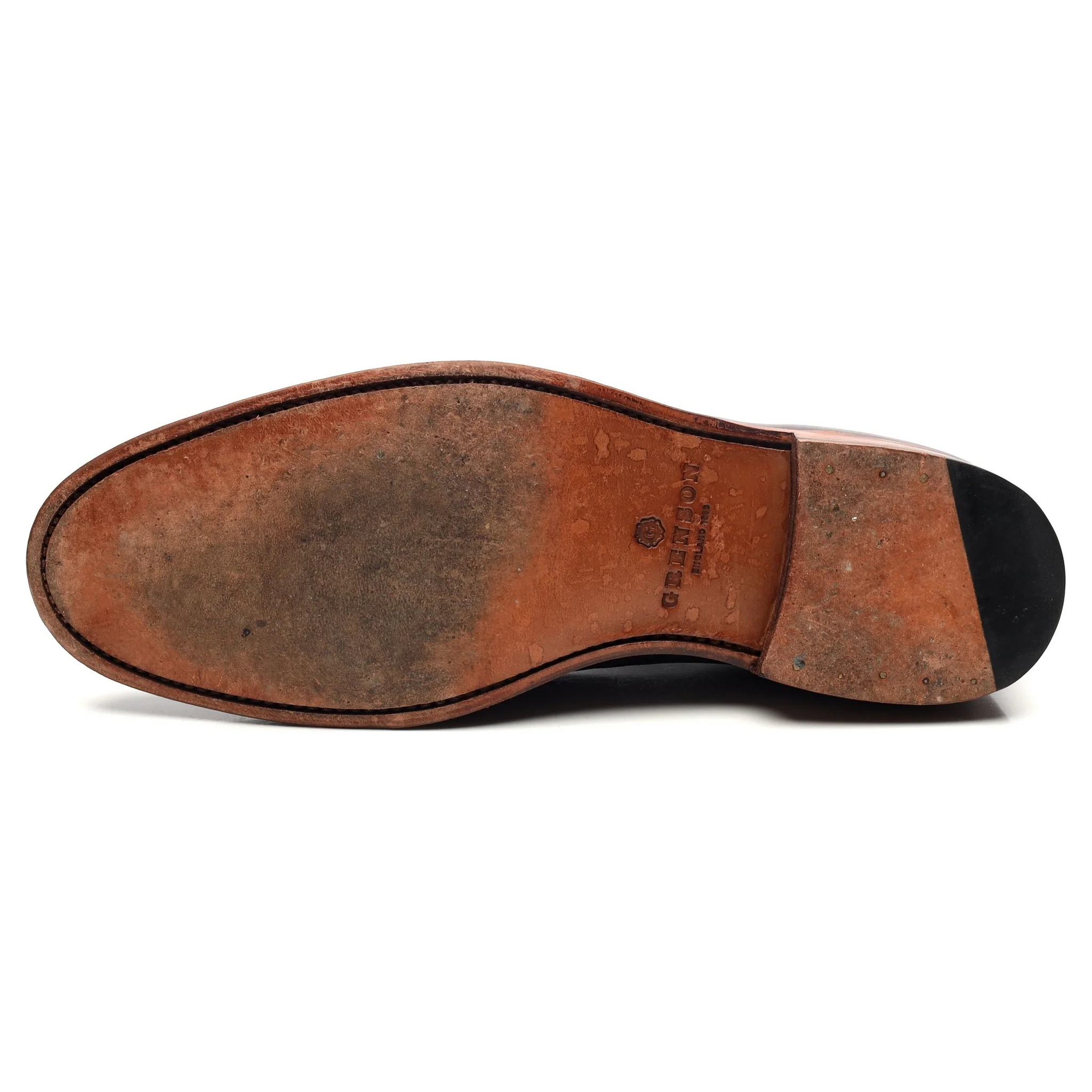 'Liam' Dark Brown Leather Derby UK 9 F - Image 10