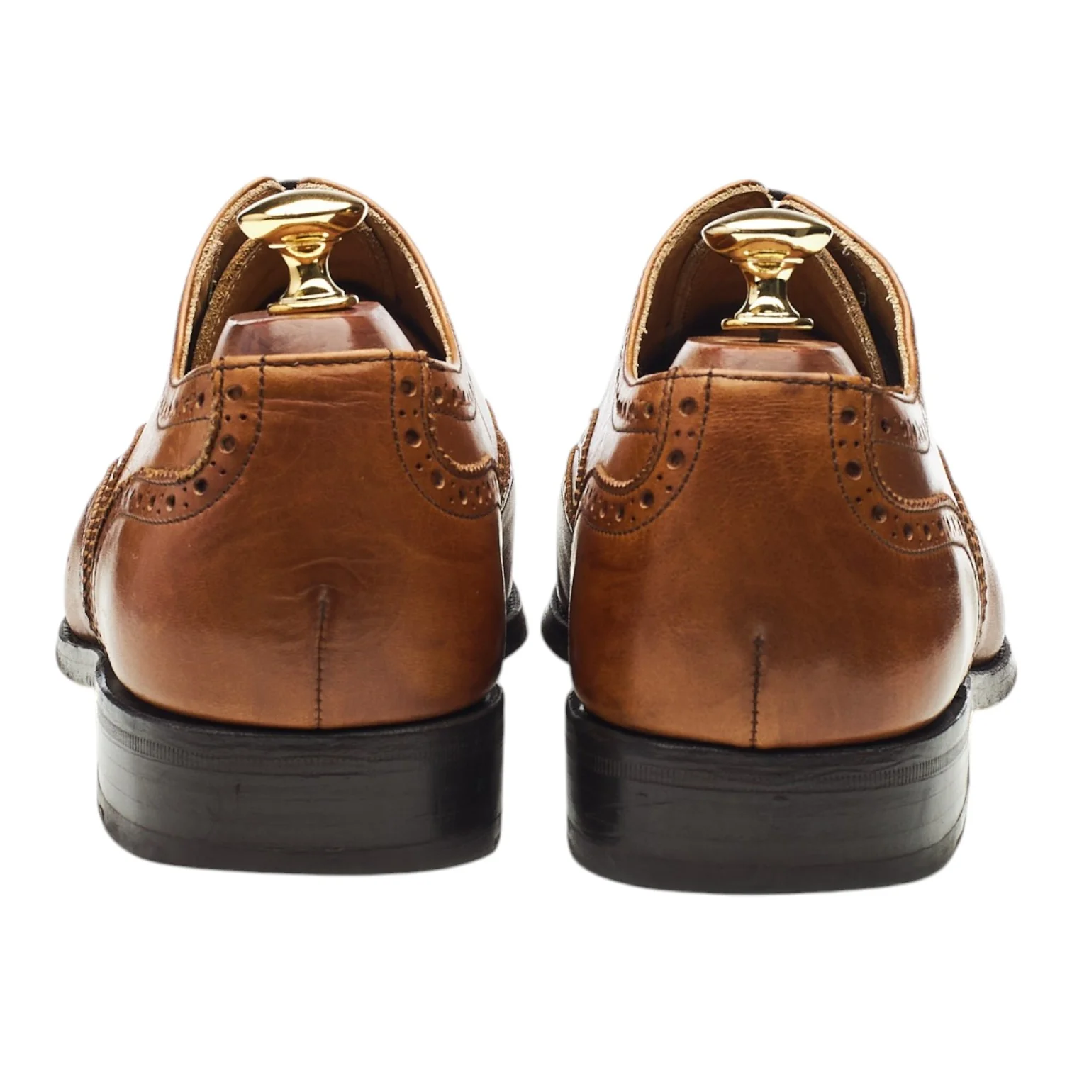 '1138' Brown Leather Oxford Brogues UK 9 - Image 4