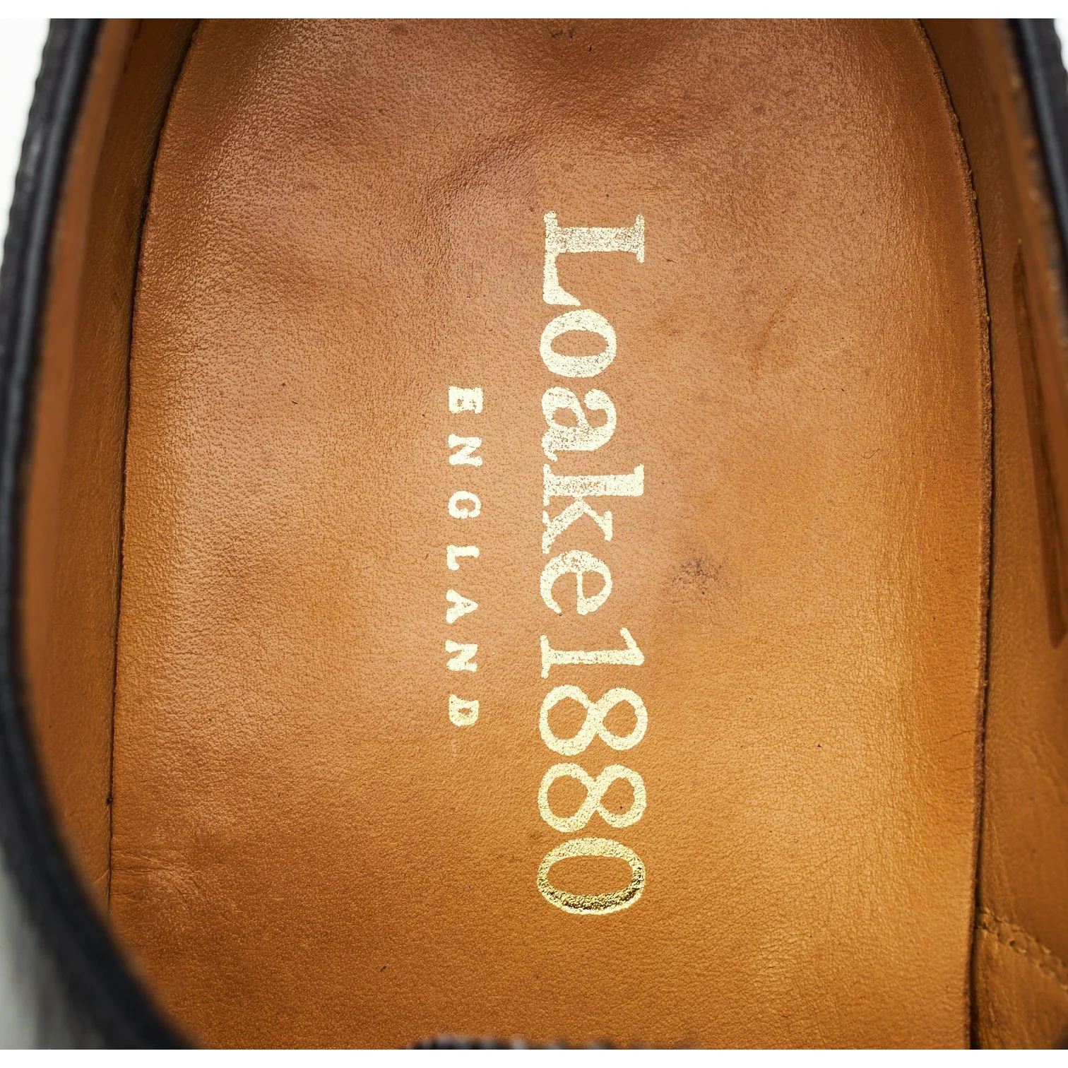 1880 'Aldwych' Black Leather Oxford UK 8.5 F - Image 6