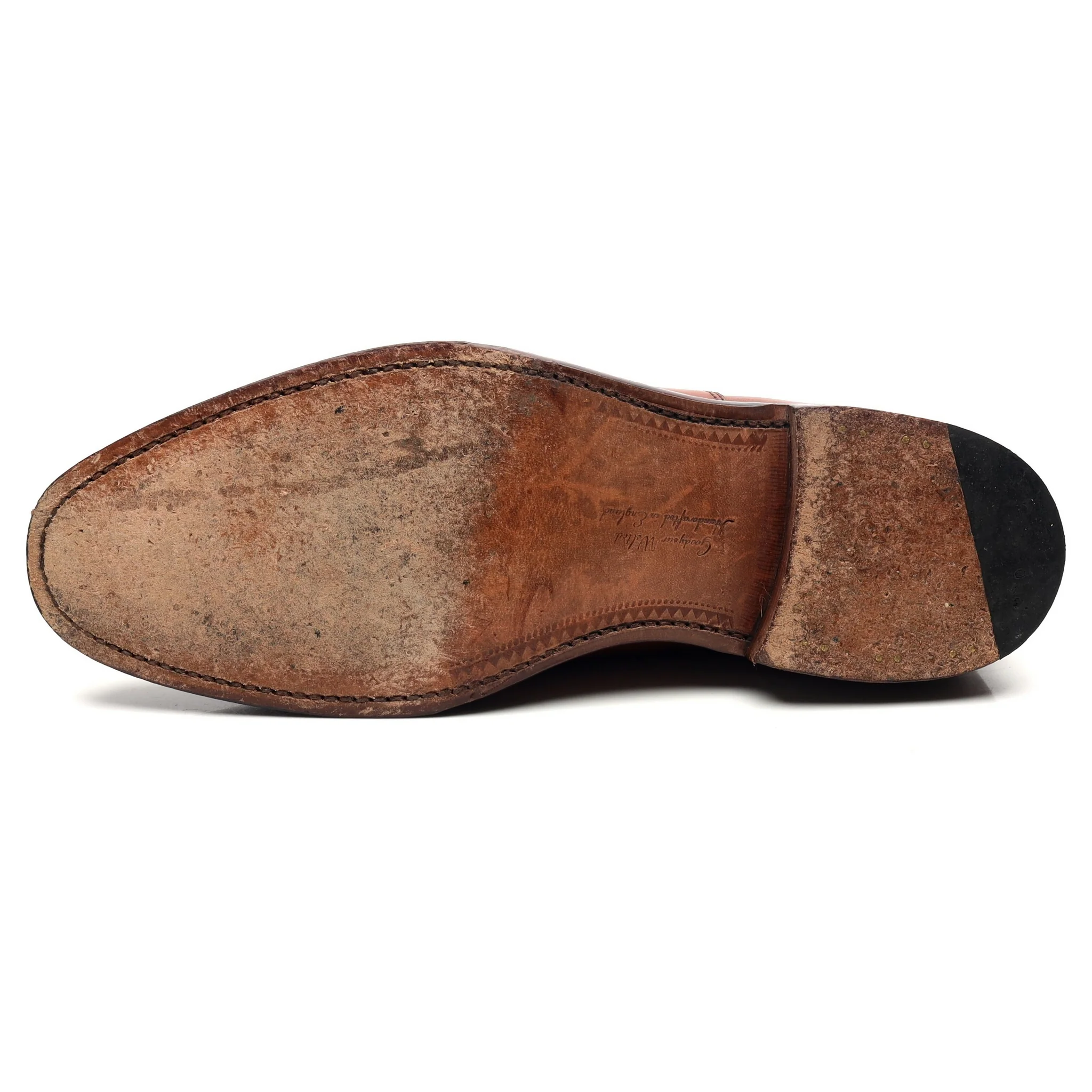 1880 'Aldwych' Brown Leather Oxford UK 8.5 F - Image 10