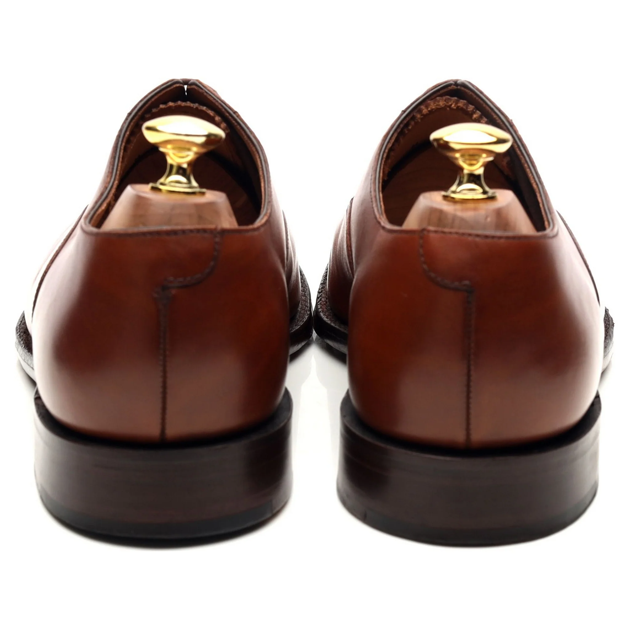 1880 'Aldwych' Brown Leather Oxford UK 8.5 F - Image 4
