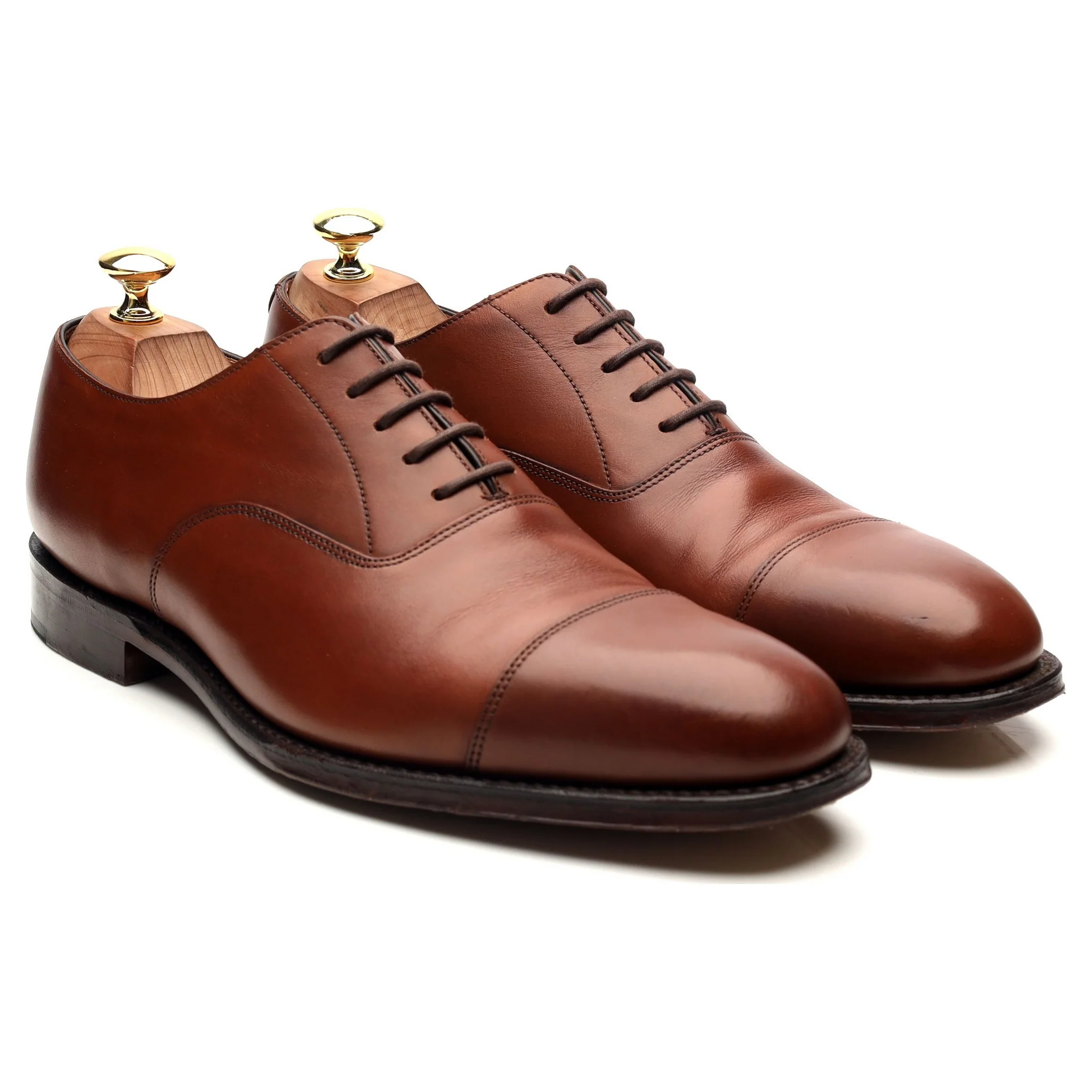 1880 'Aldwych' Brown Leather Oxford UK 8.5 F - Image 7