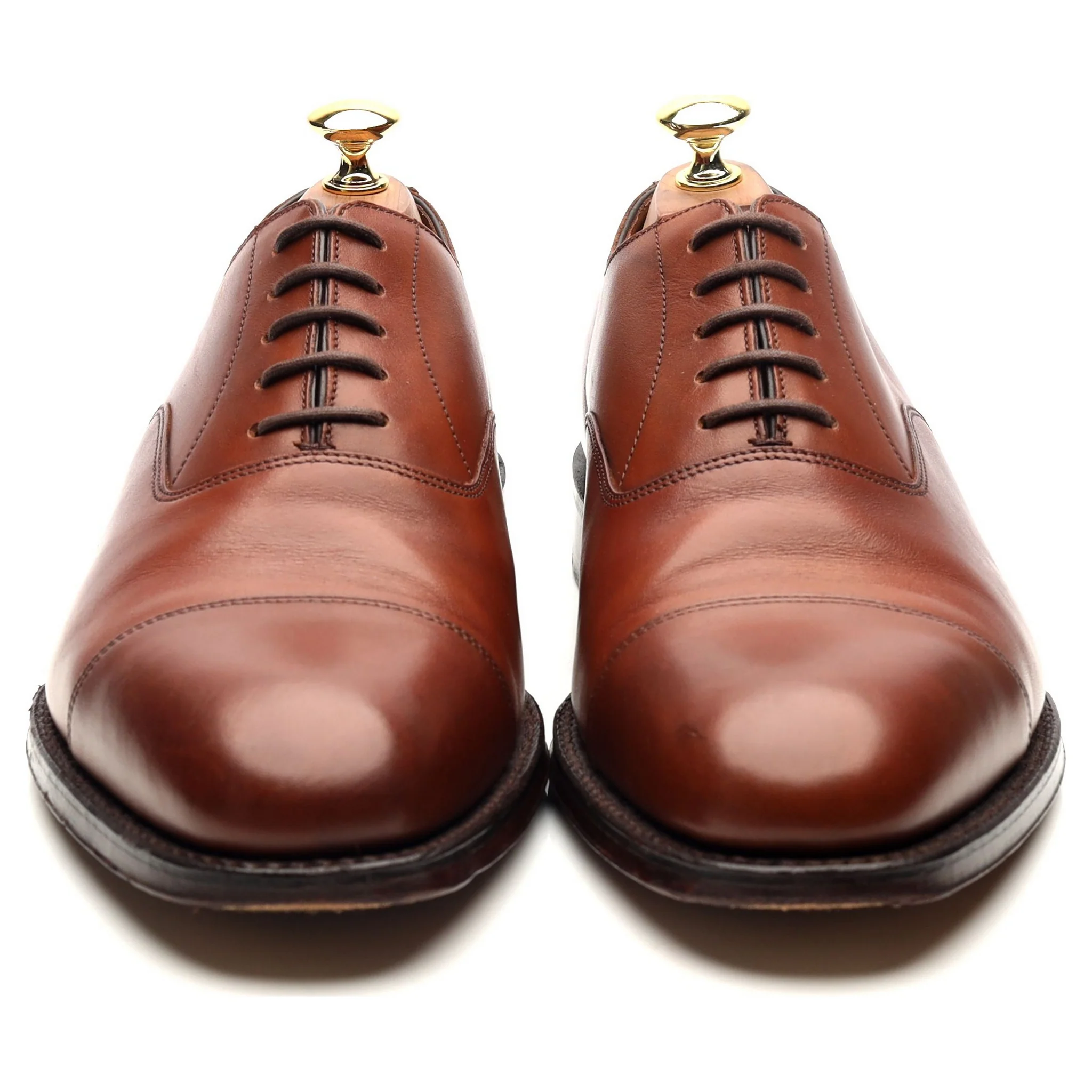 1880 'Aldwych' Brown Leather Oxford UK 8.5 F - Image 8
