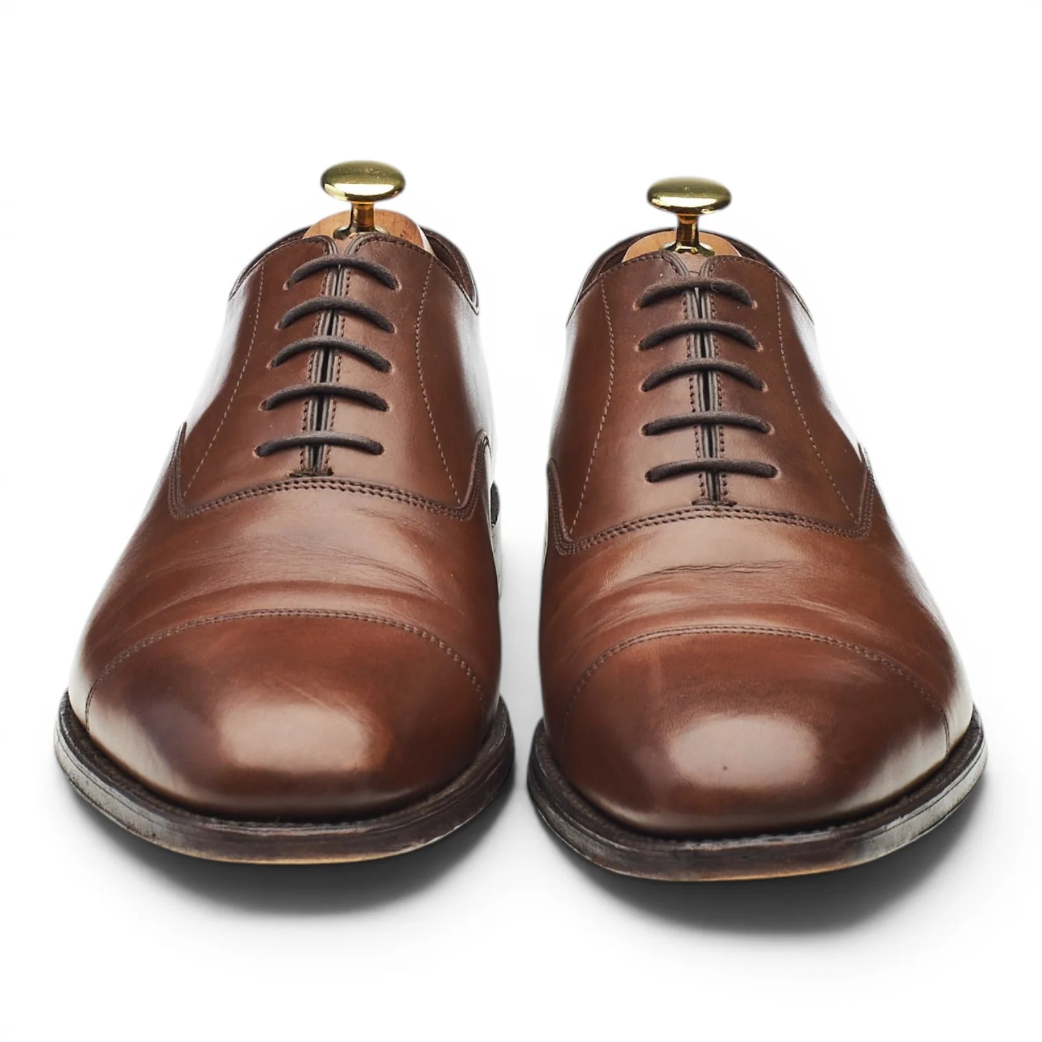 1880 'Aldwych' Brown Leather Oxford UK 8 F - Image 2