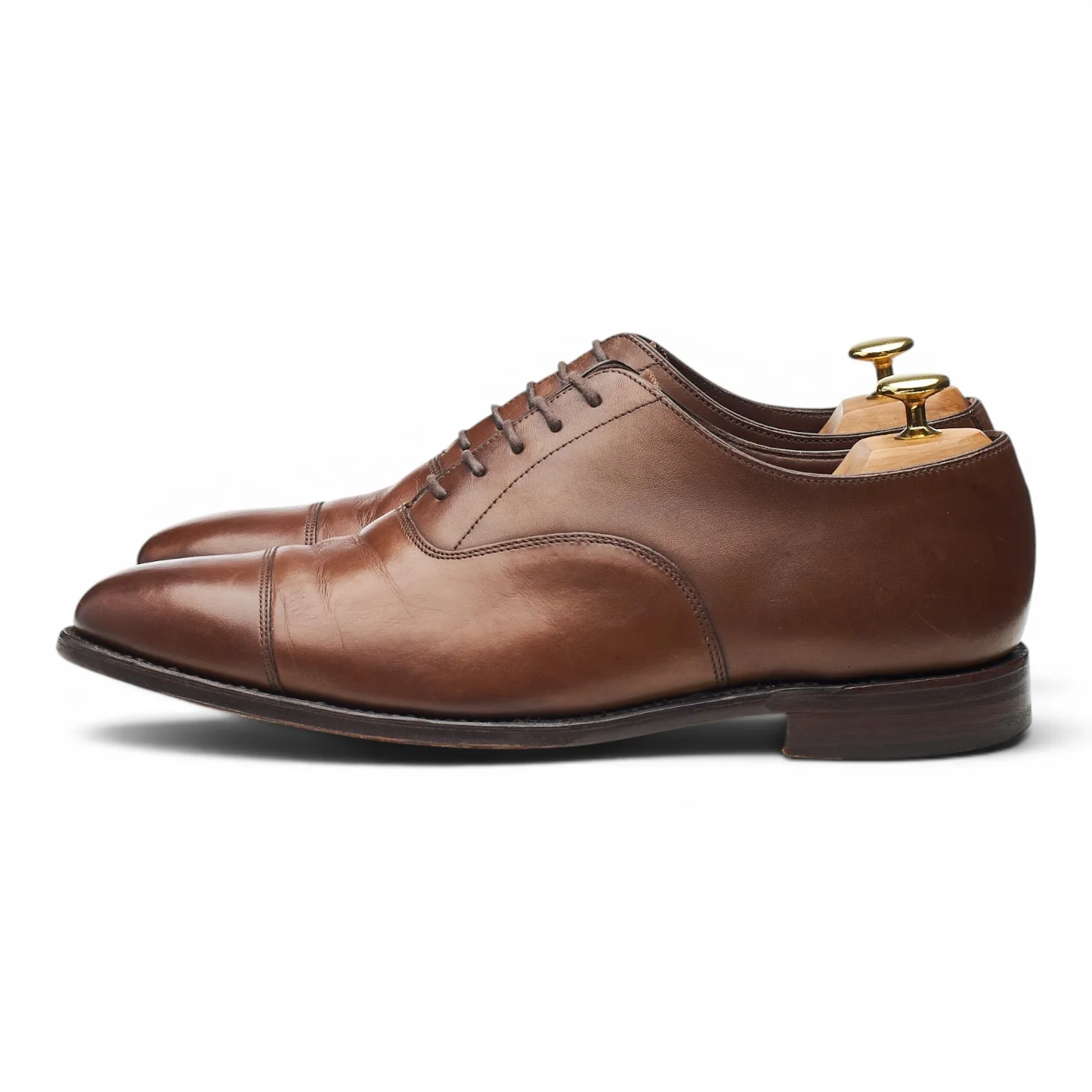 1880 'Aldwych' Brown Leather Oxford UK 8 F - Image 3