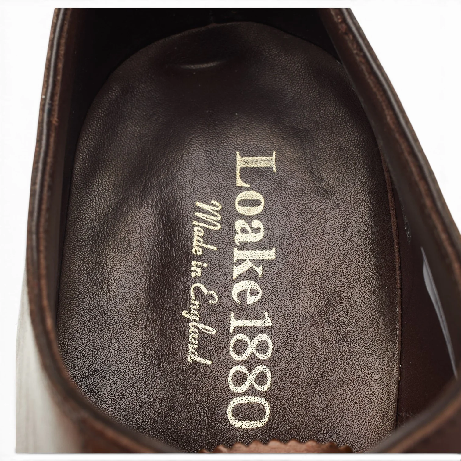 1880 'Aldwych' Brown Leather Oxford UK 8 F - Image 6