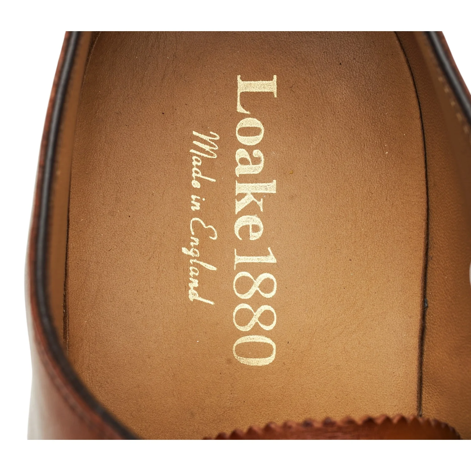 1880 'Aldwych' Tan Brown Leather Oxford UK 8.5 F - Image 6