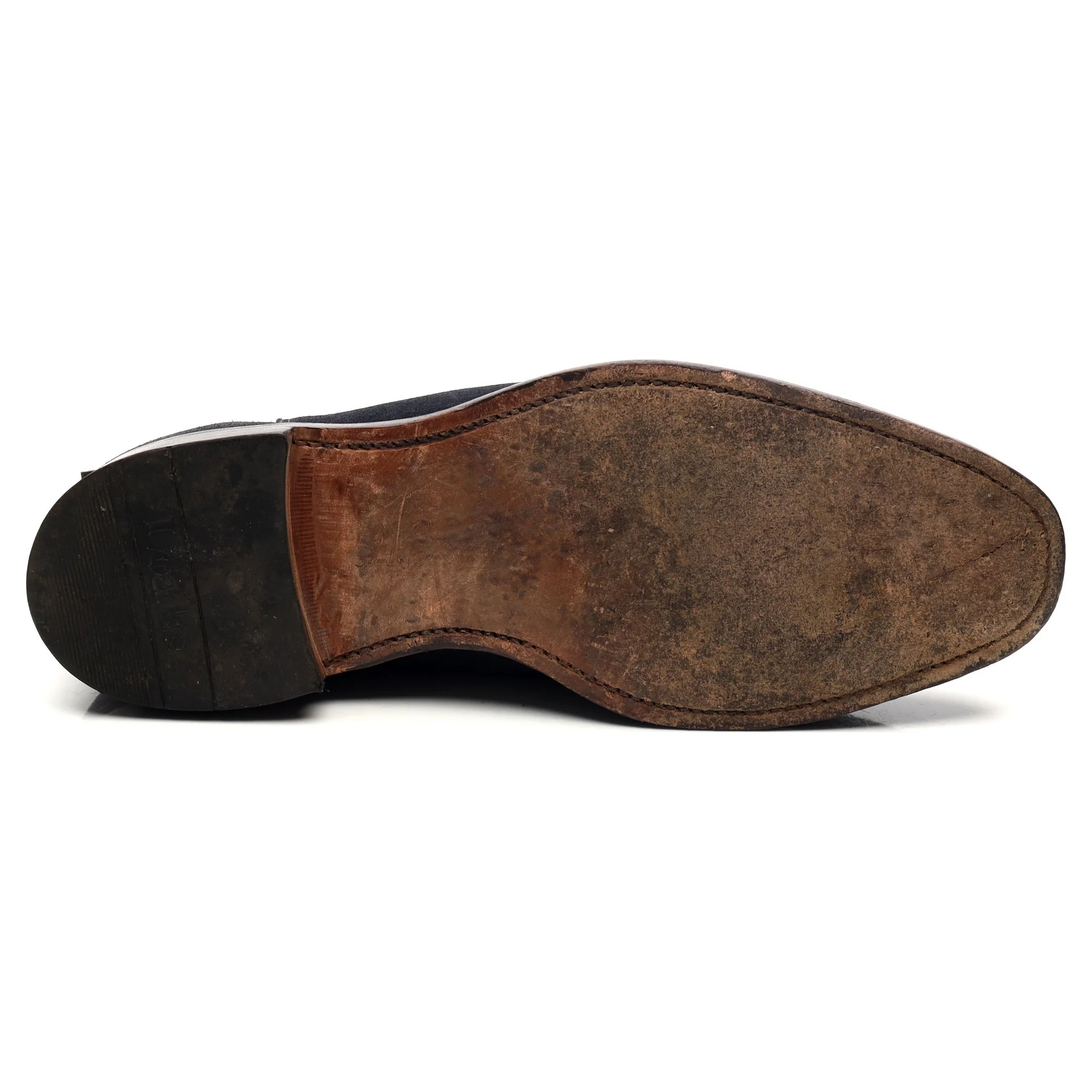 1880 'Apsley' Navy Blue Suede Chelsea Boots UK 7.5 G - Image 11