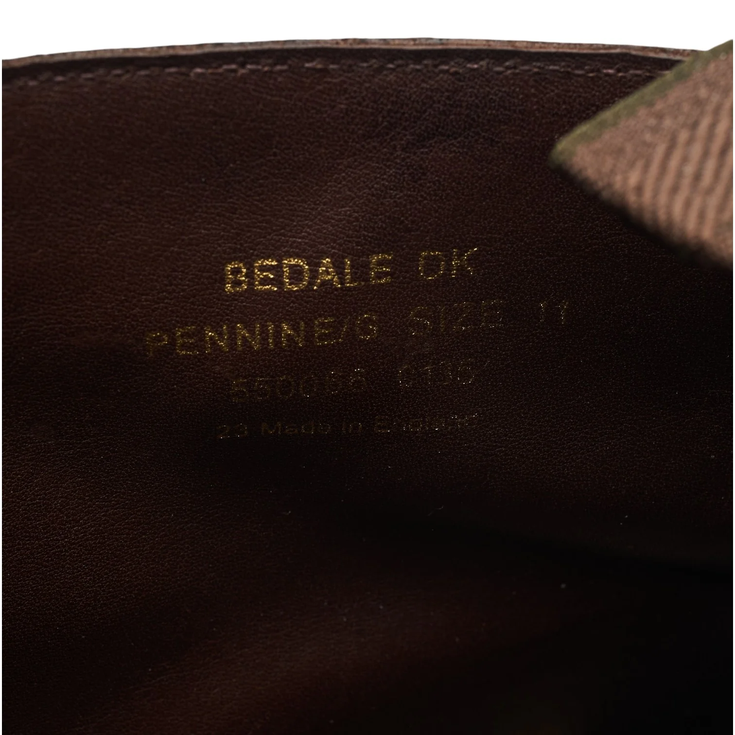1880 'Bedale' Brown Leather Brogue Boots UK 11 G - Image 7