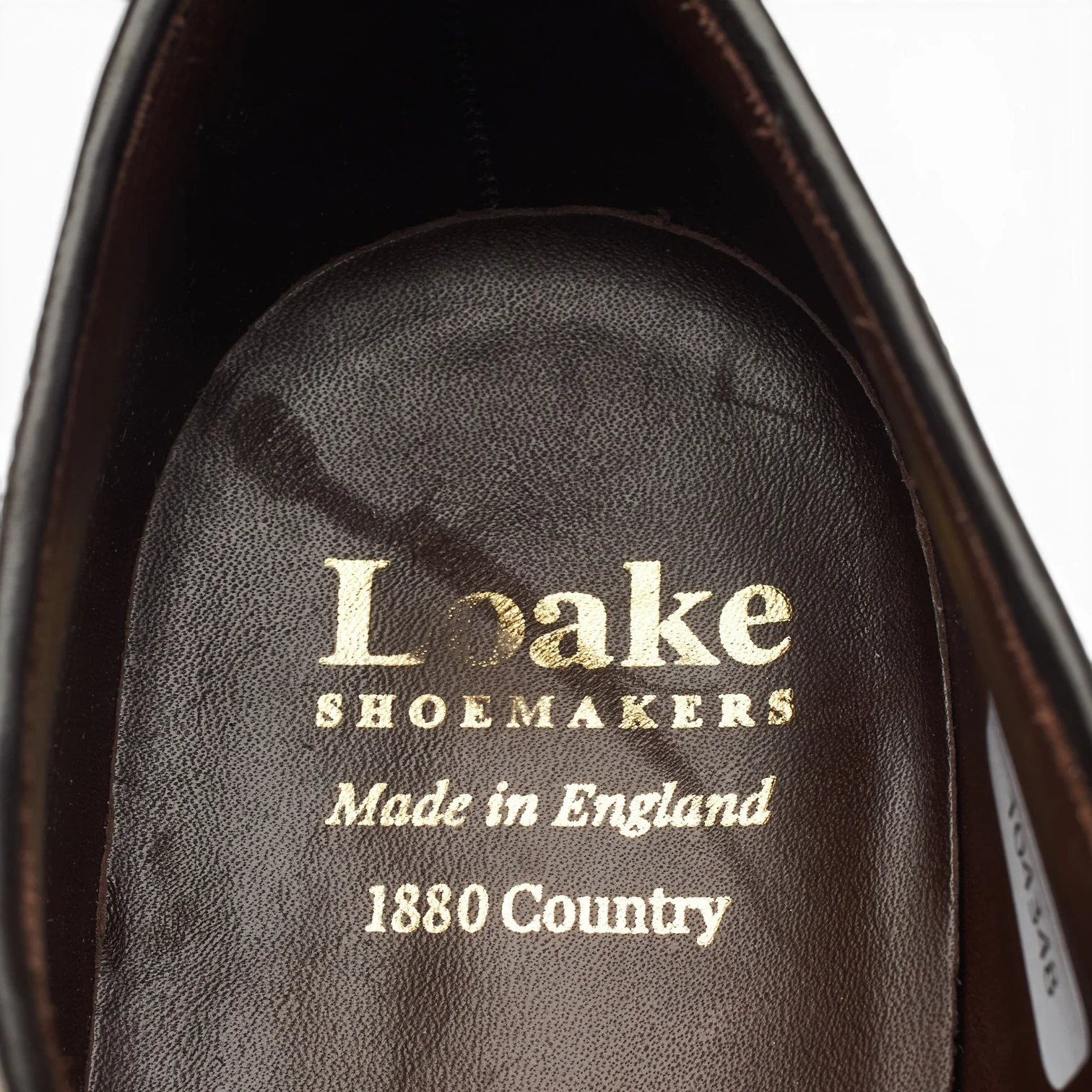 1880 'Birkdale' Brown Leather Derby Brogues UK 7.5 F - Image 6
