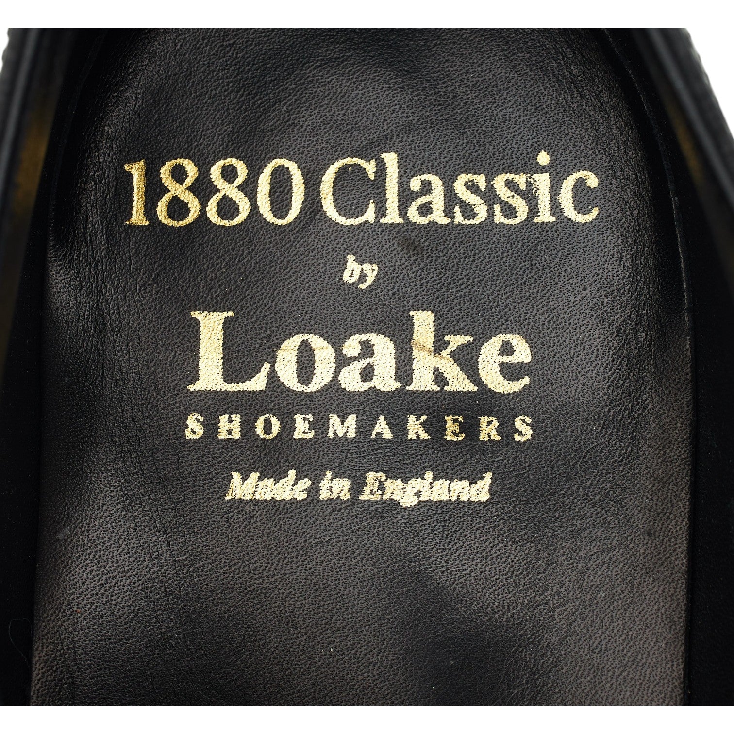 1880 'Buckingham' Black Leather Oxford Brogues UK 8.5 F - Image 6