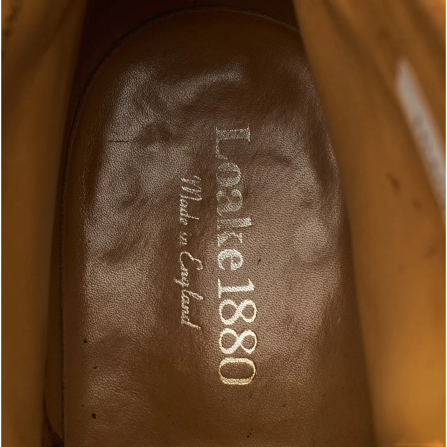 1880 'Burford 2' Tan Brown Leather Brogue Boots UK 11 F - Image 6