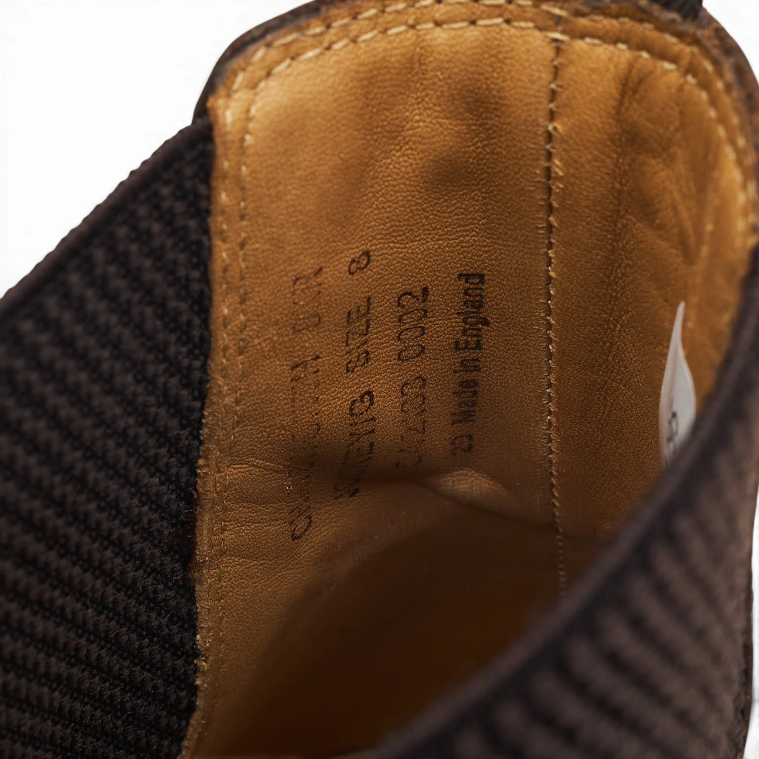1880 'Chatsworth' Dark Brown Leather Chelsea Boots UK 8 G - Image 7