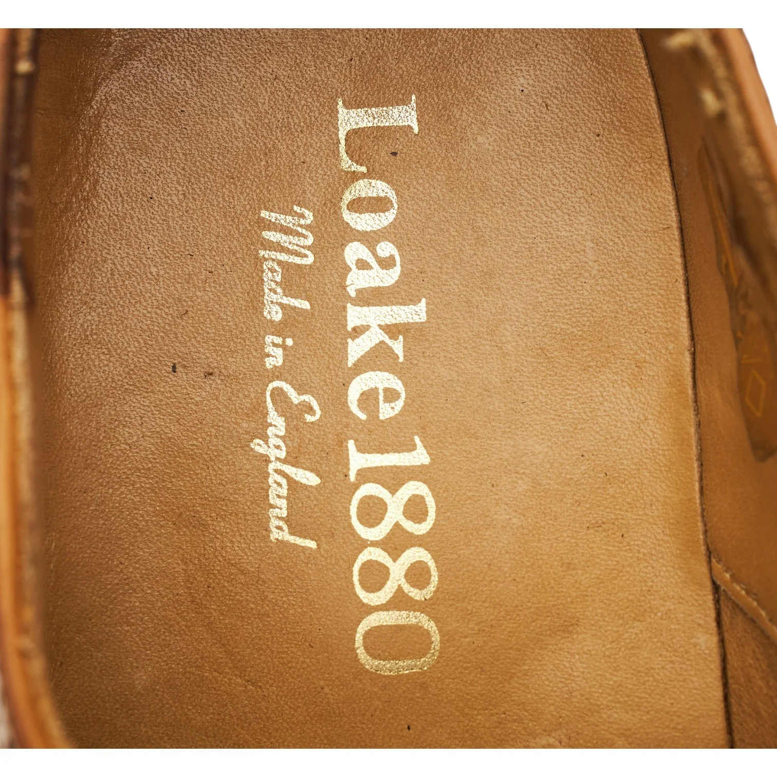 1880 'Chester 2' Tan Brown Leather Derby Brogues UK 8.5 F - Image 6
