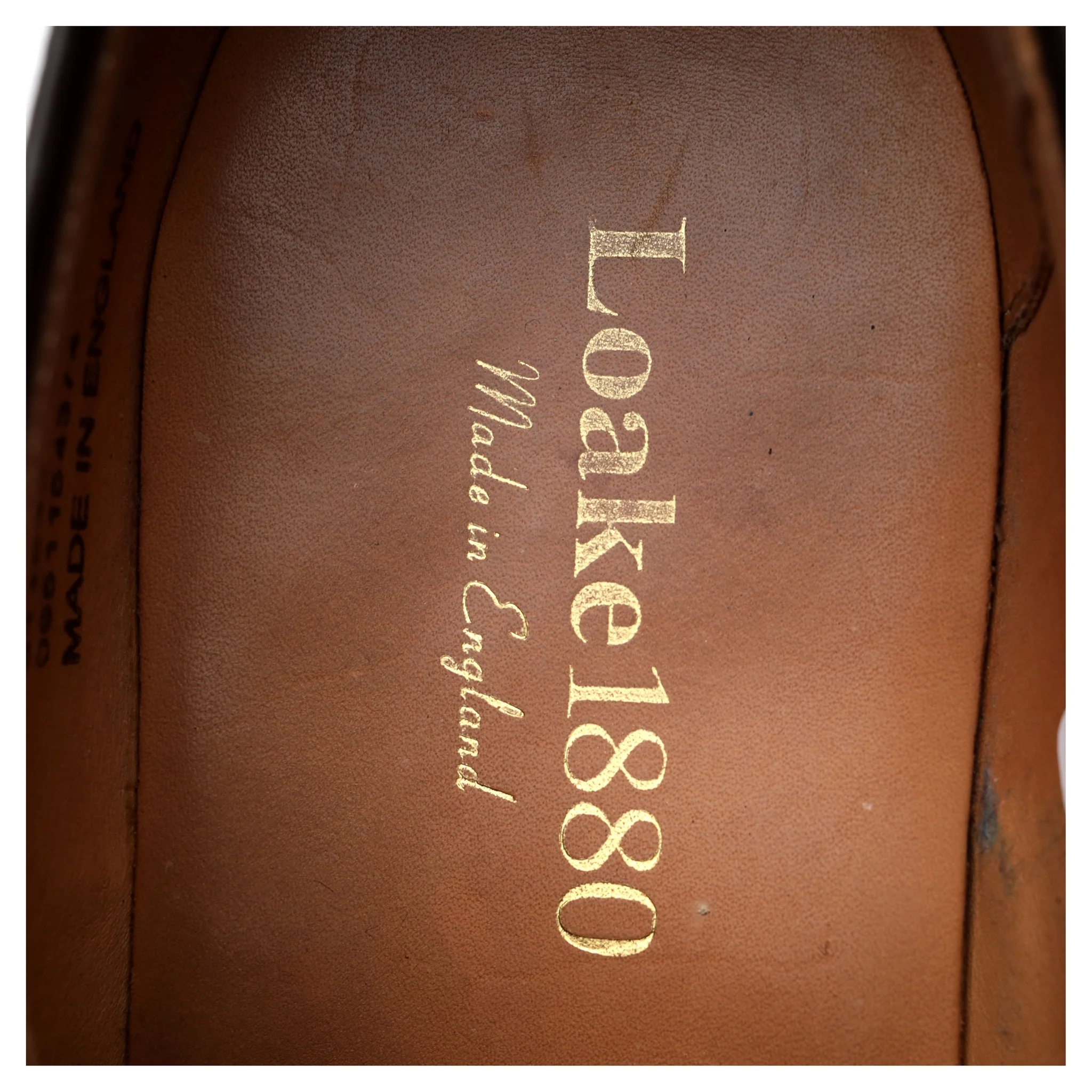 1880 Dark Brown Leather Derby UK 9 F - Image 12