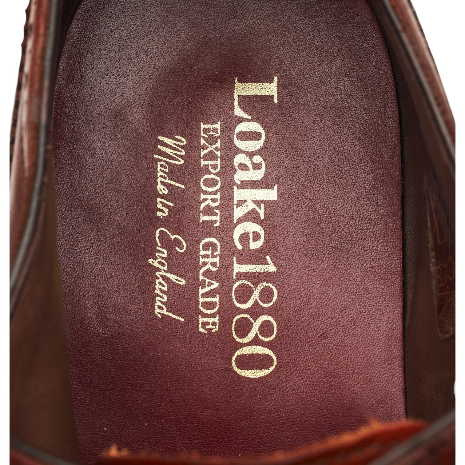 1880 Export Grade 'Torrington' Brown Leather Oxford Brogues UK 8.5 F - Image 6