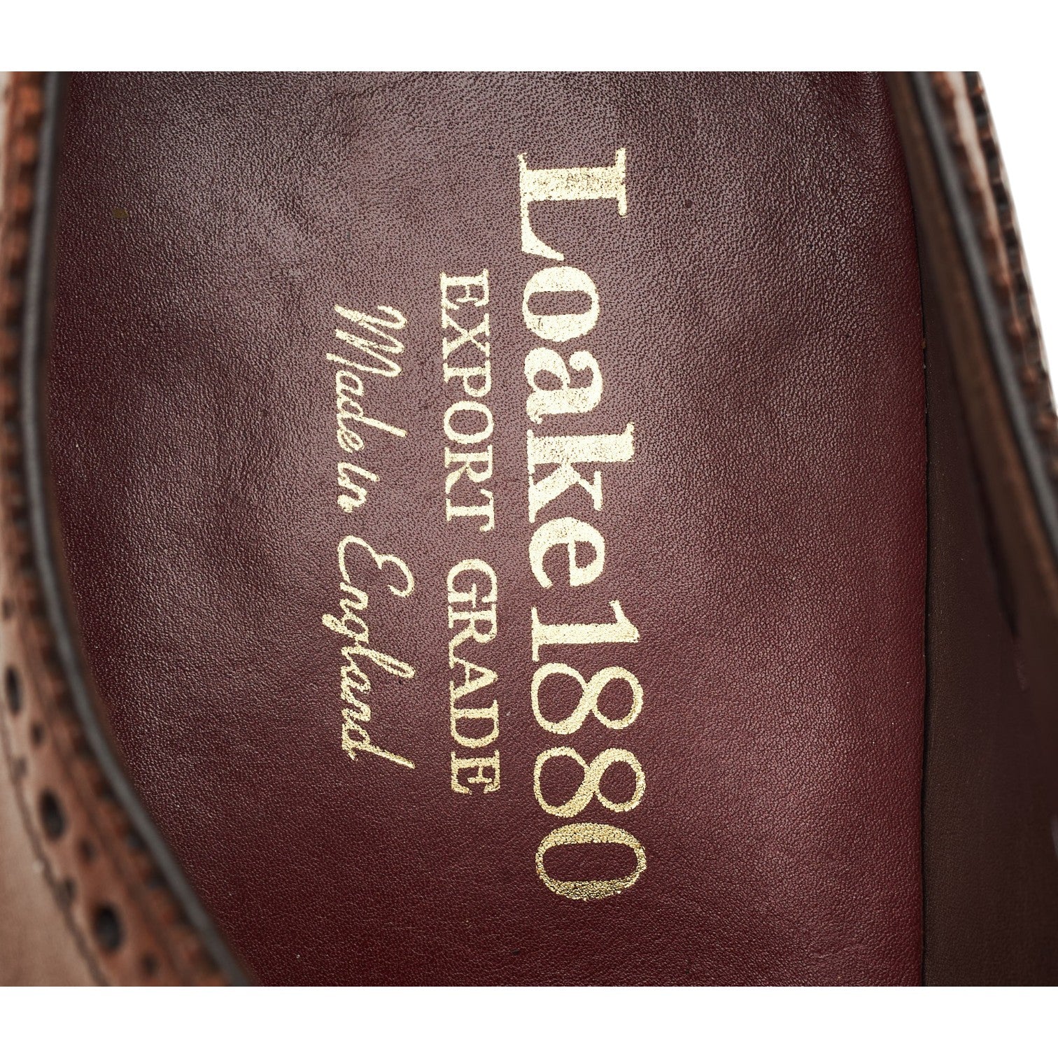 1880 Export Grade 'Trinity' Tan Brown Leather Oxford Brogues UK 11 F - Image 6