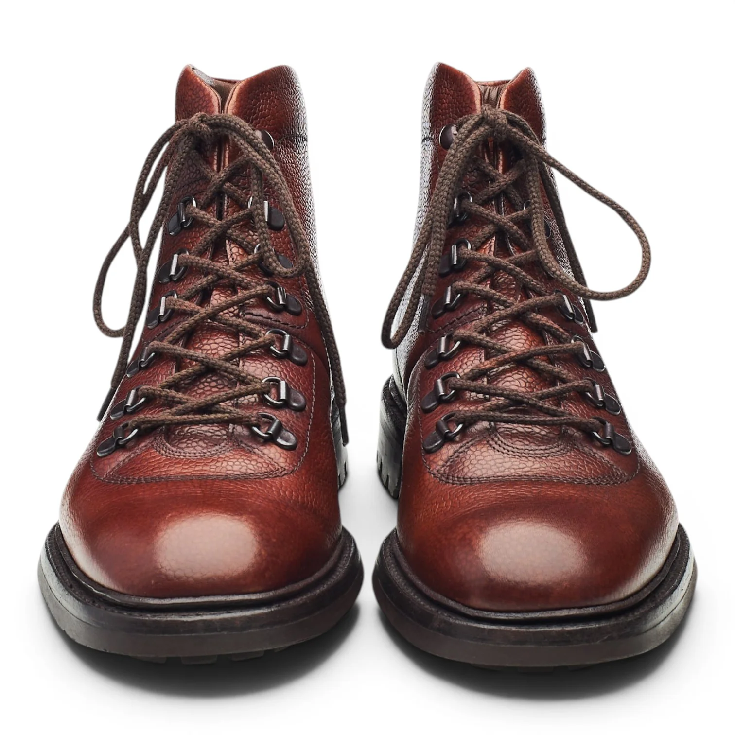 1880 'Hiker' Oxblood Leather Boots UK 9 F - Image 2