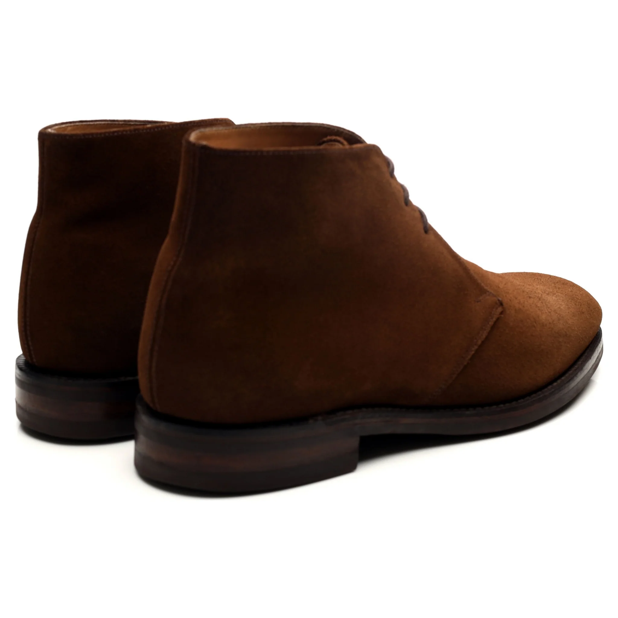 1880 'Kempton' Brown Suede Chukka Boots UK 10.5 F - Image 5