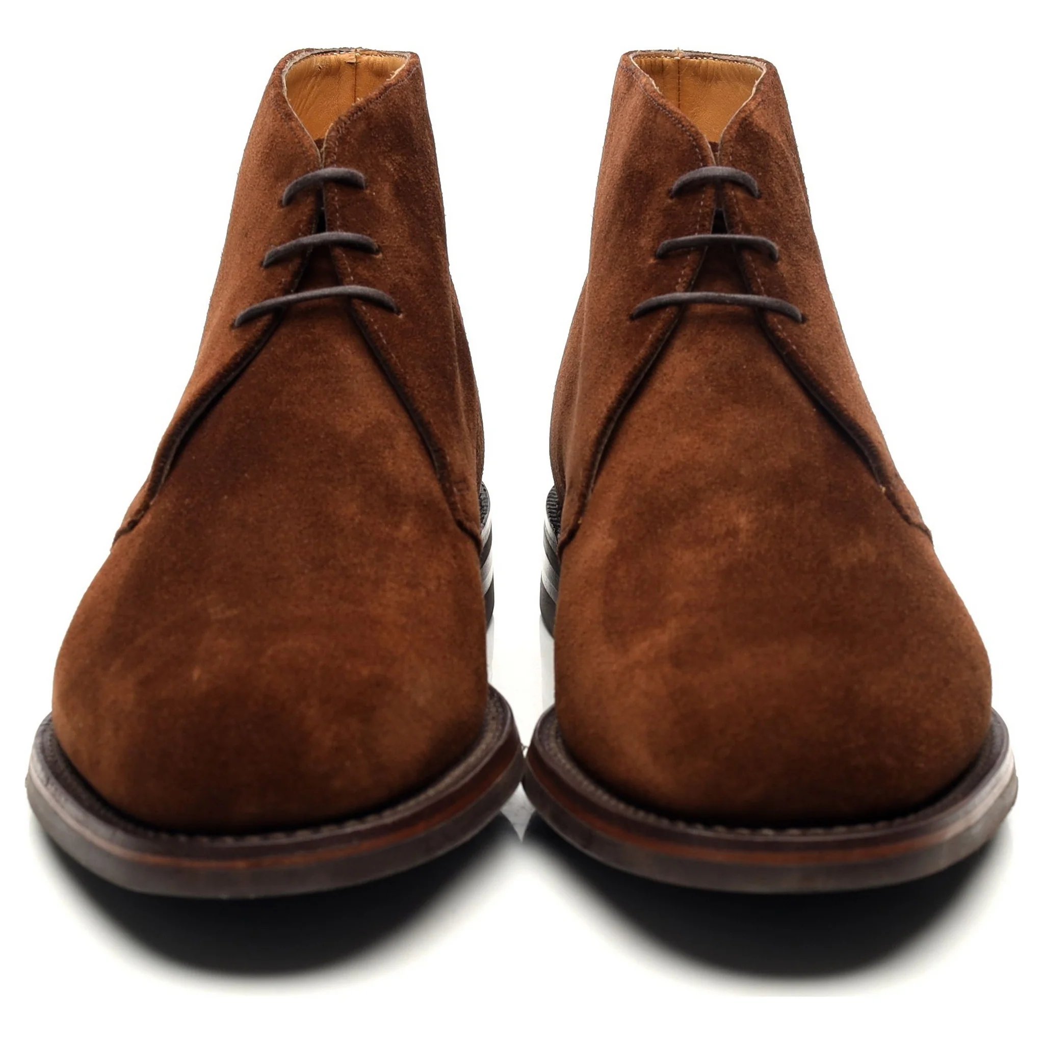 1880 'Kempton' Brown Suede Chukka Boots UK 8.5 F - Image 8