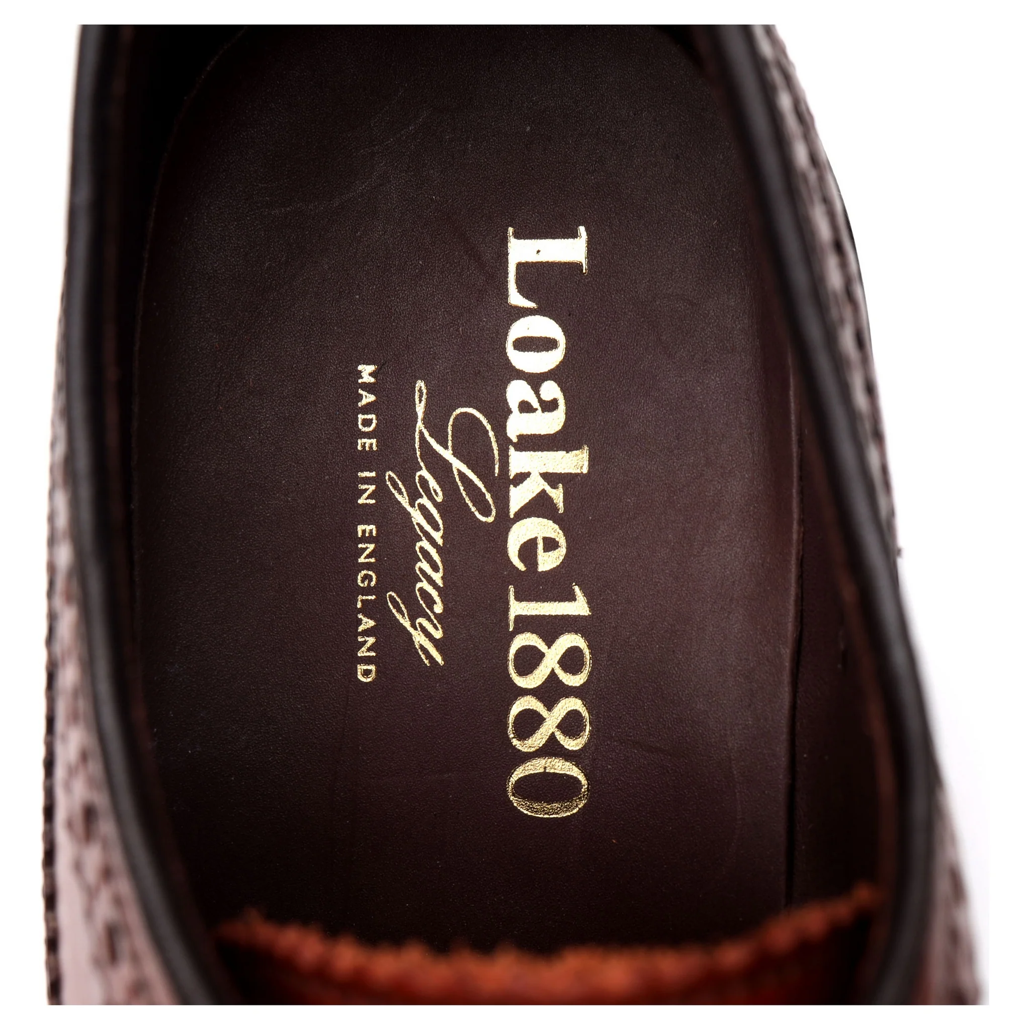 1880 Legacy 'Birkdale' Brown Leather Derby Brogues UK 9 F - Image 12