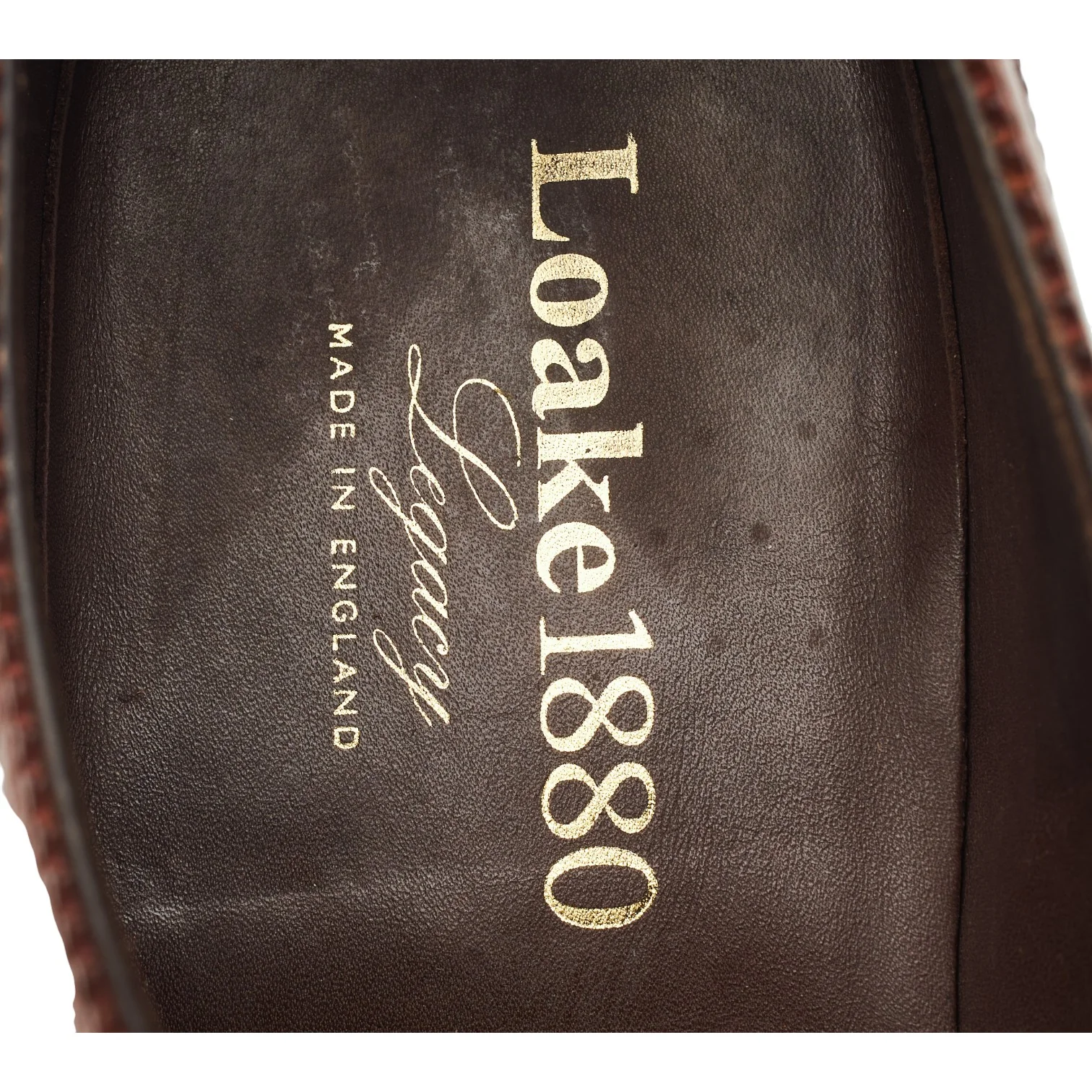 1880 Legacy 'Evans' Conker Brown Leather Oxford UK 10 F - Image 7