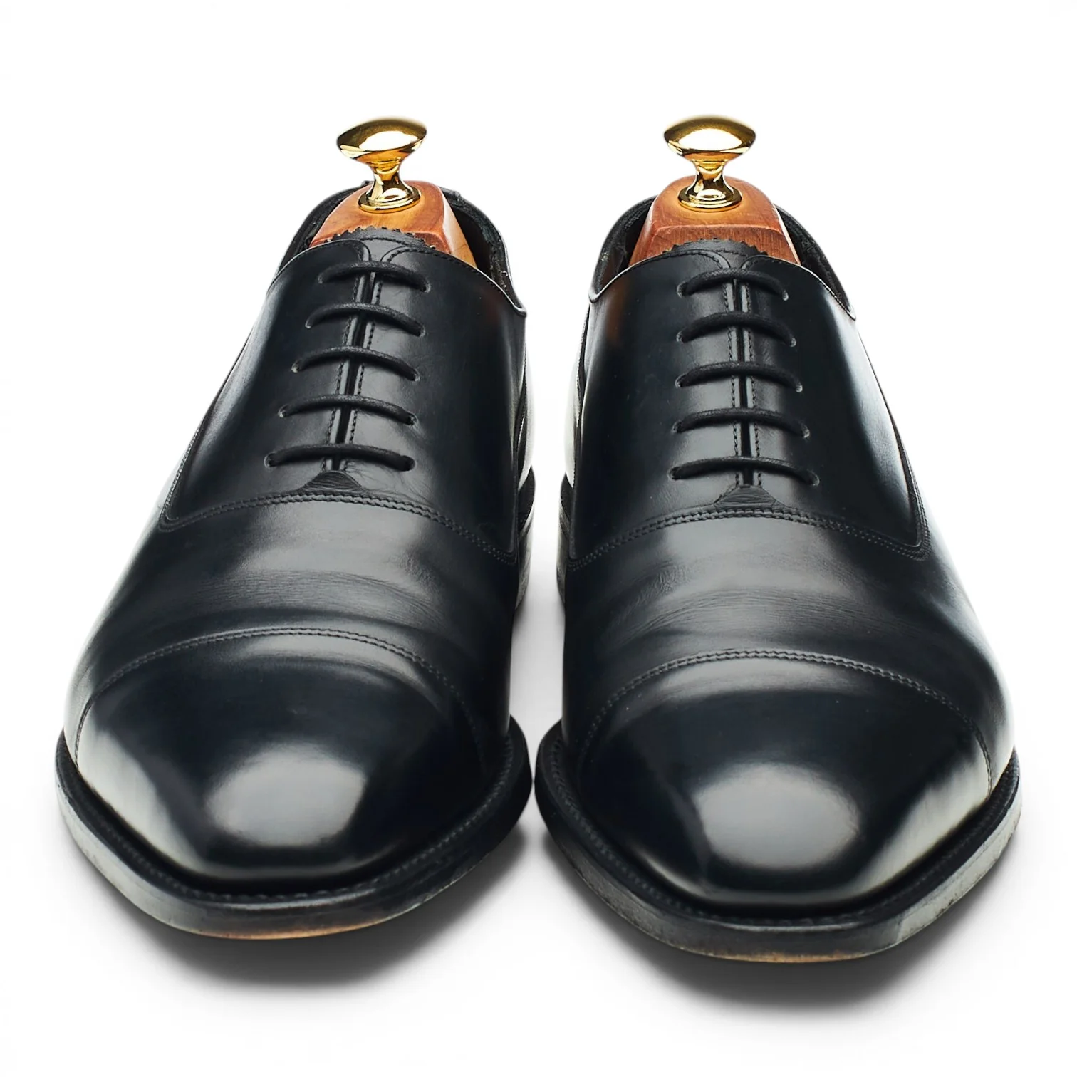 1880 Legacy 'Laxford' Black Leather Oxford UK 9 F - Image 2