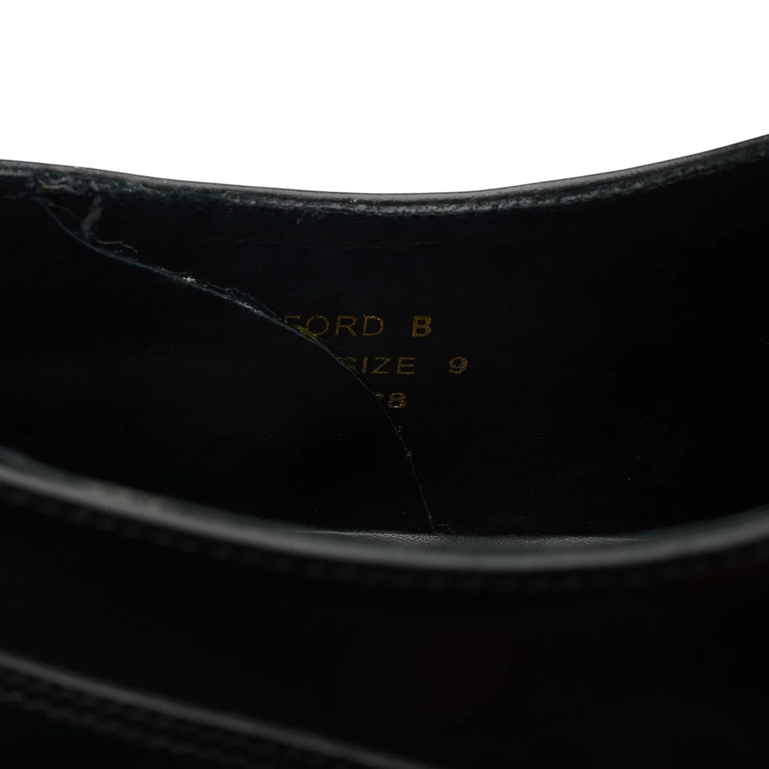 1880 Legacy 'Laxford' Black Leather Oxford UK 9 F - Image 8
