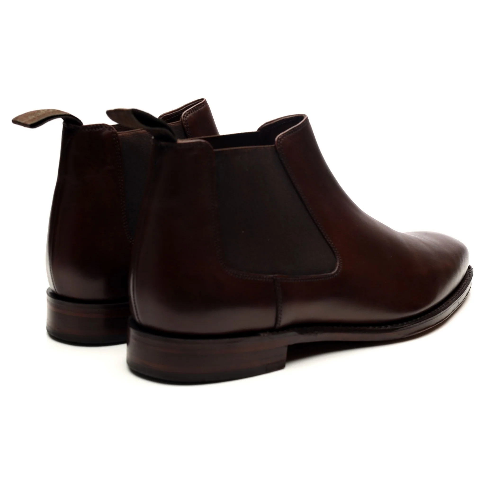 1880 'Nene' Dark Brown Leather Chelsea Boots UK 9 F - Image 5