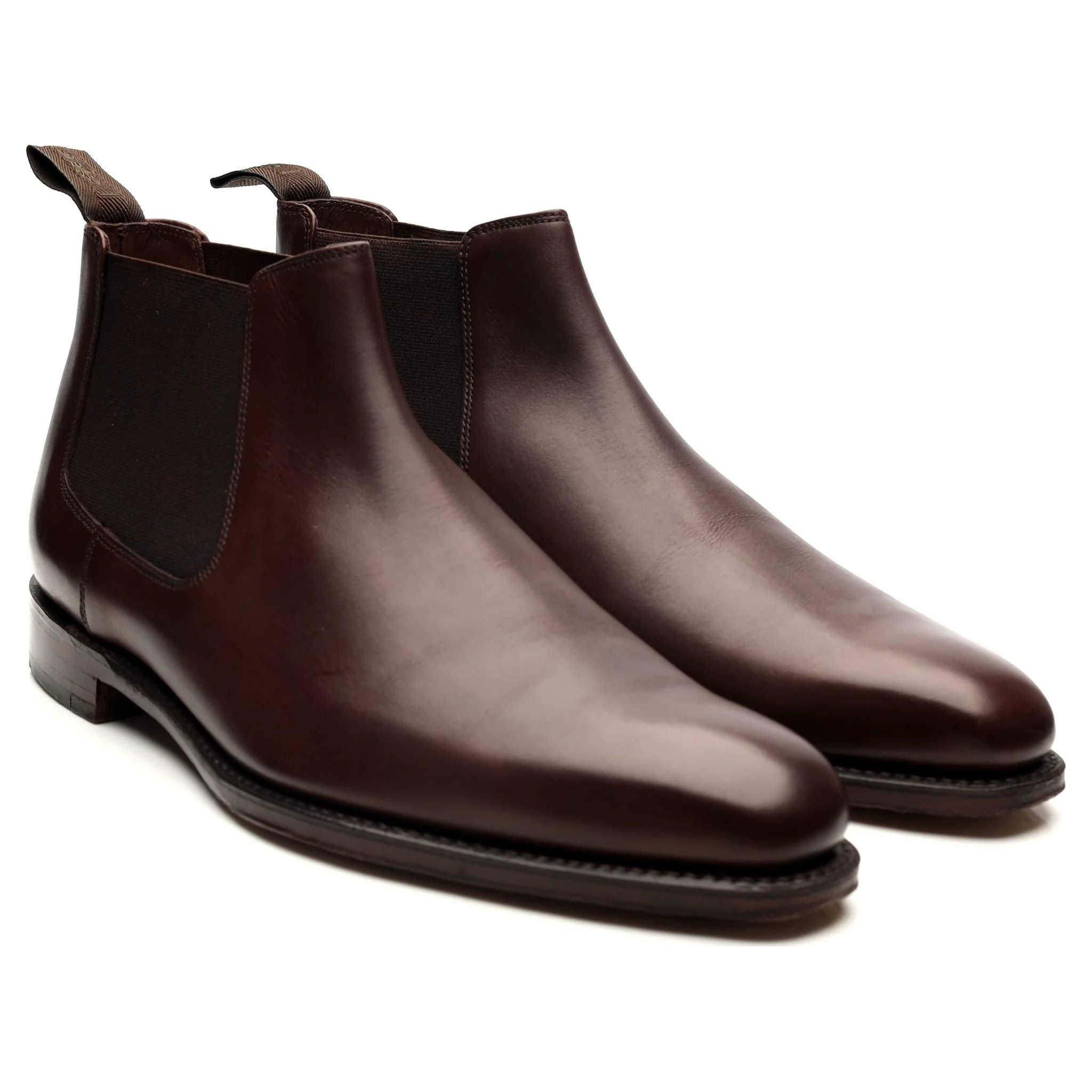 1880 'Nene' Dark Brown Leather Chelsea Boots UK 9 F - Image 7