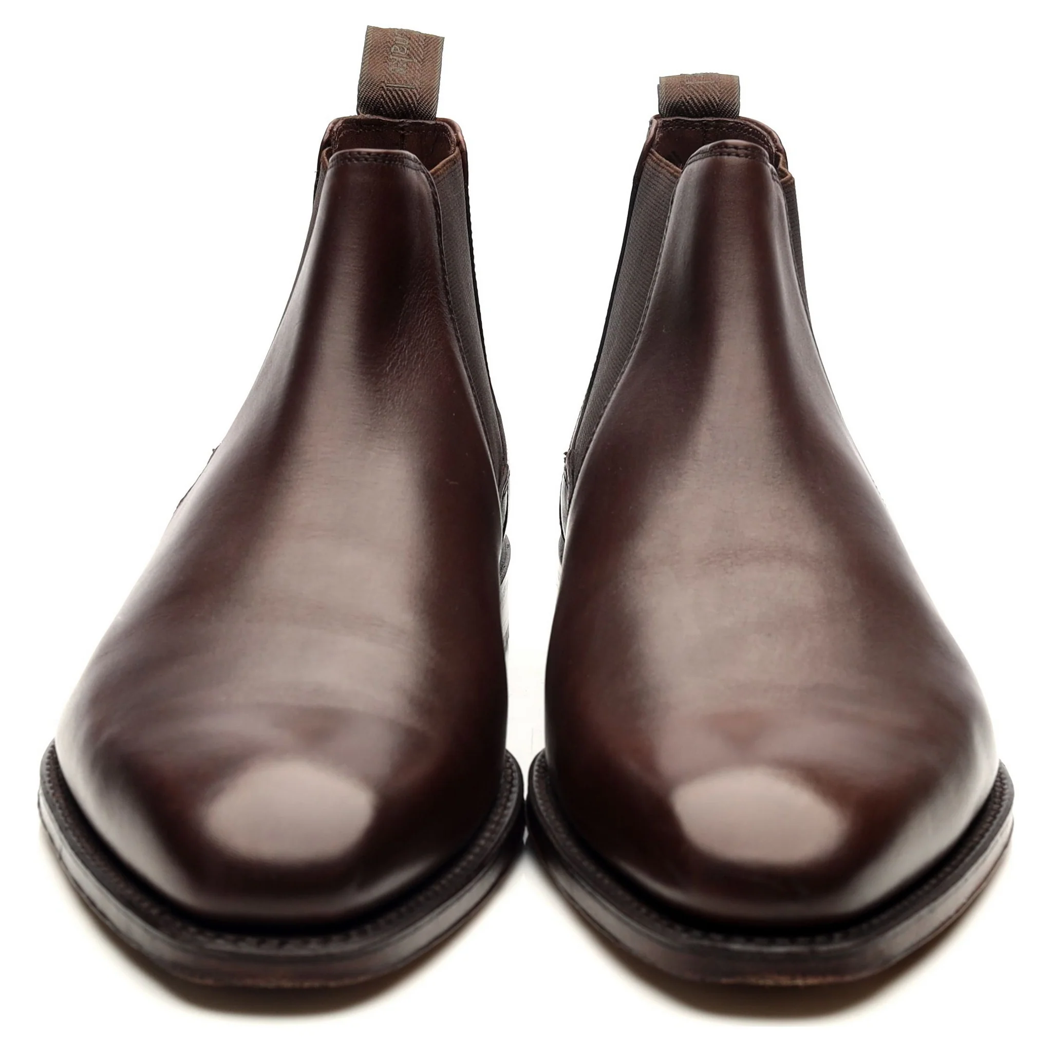 1880 'Nene' Dark Brown Leather Chelsea Boots UK 9 F - Image 8