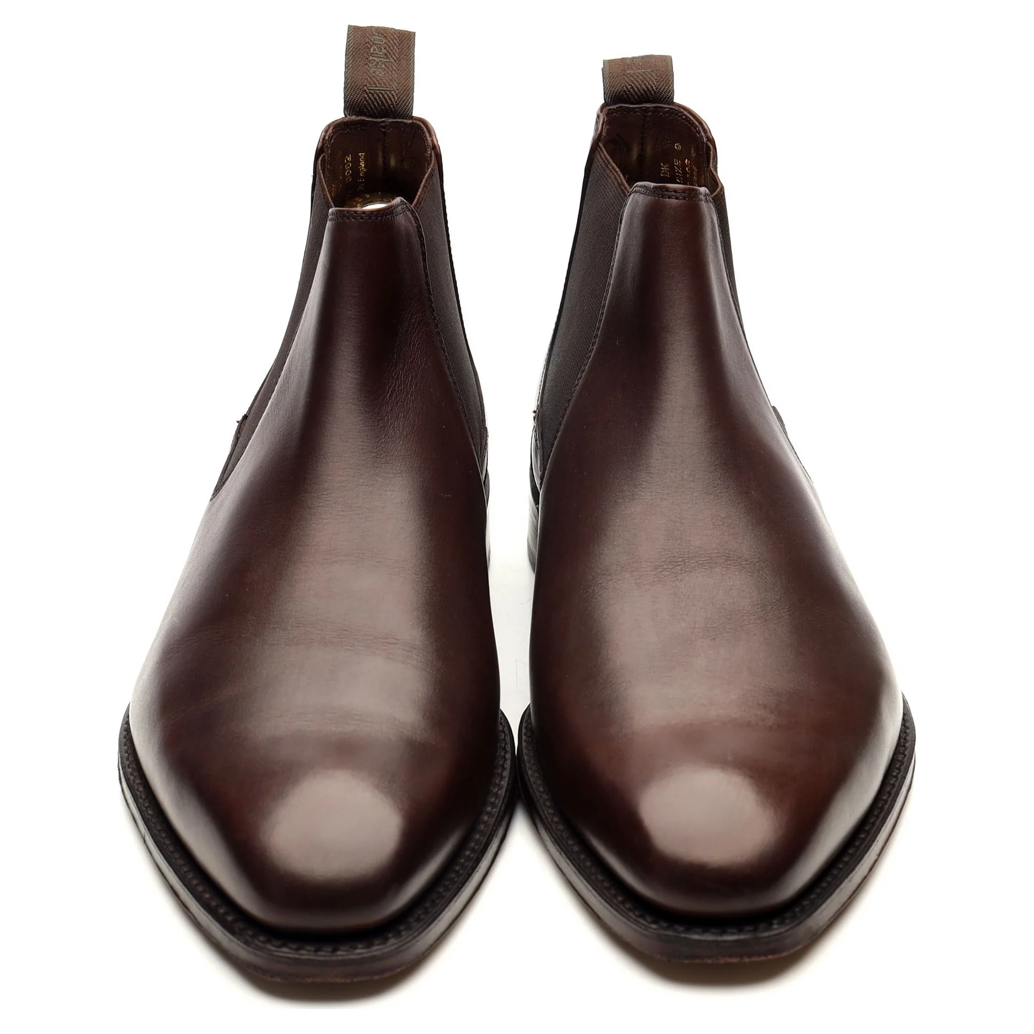 1880 'Nene' Dark Brown Leather Chelsea Boots UK 9 F - Image 9