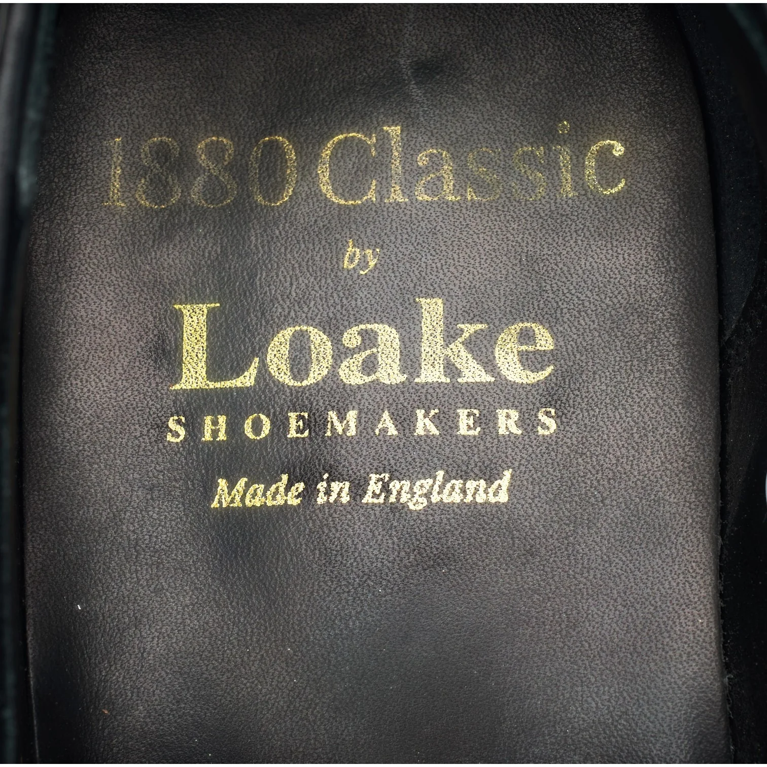 1880 'Russell' Black Leather Tassel Loafers UK 7.5 F - Image 6