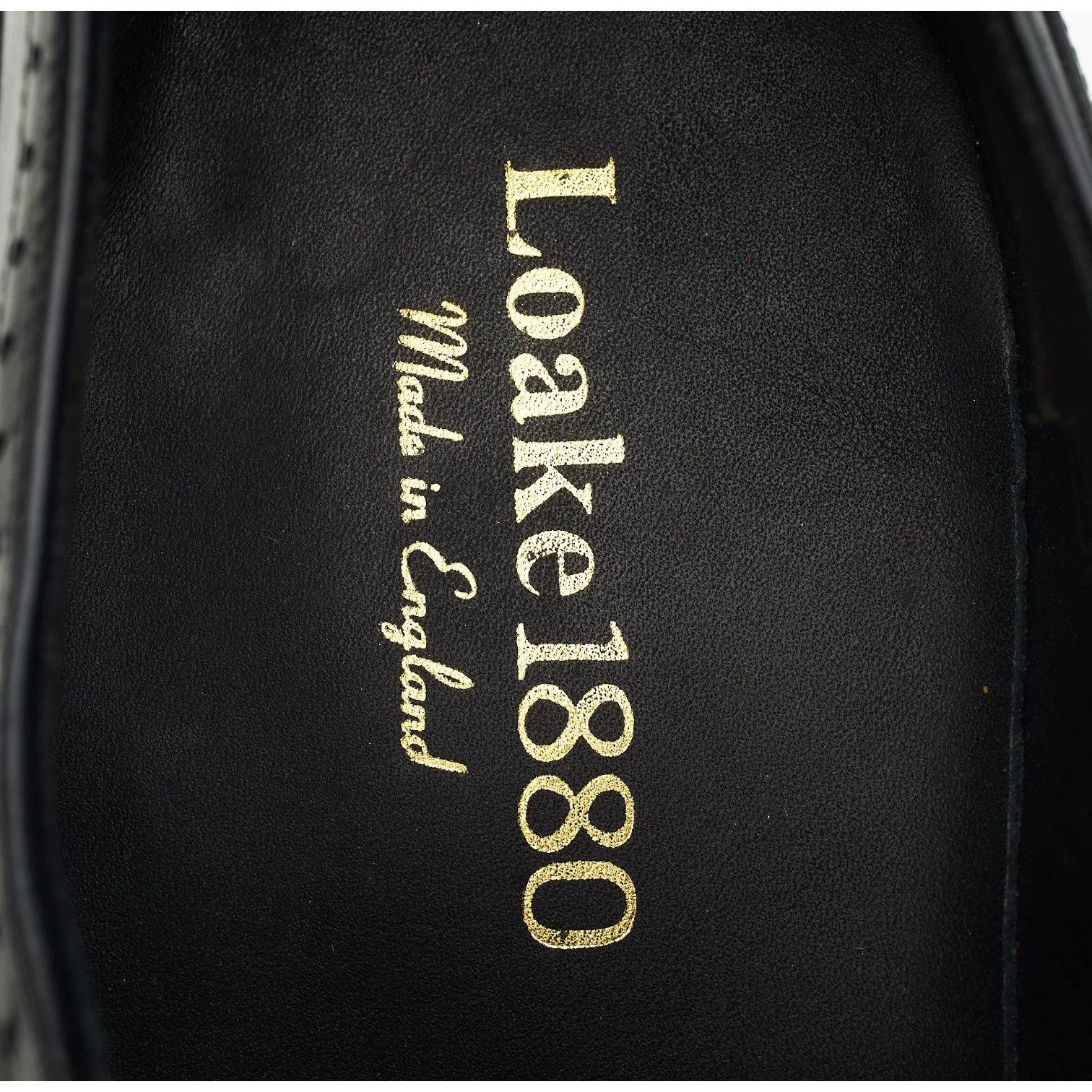 1880 'Savoy' Black Leather Oxford Brogues UK 10 F - Image 6