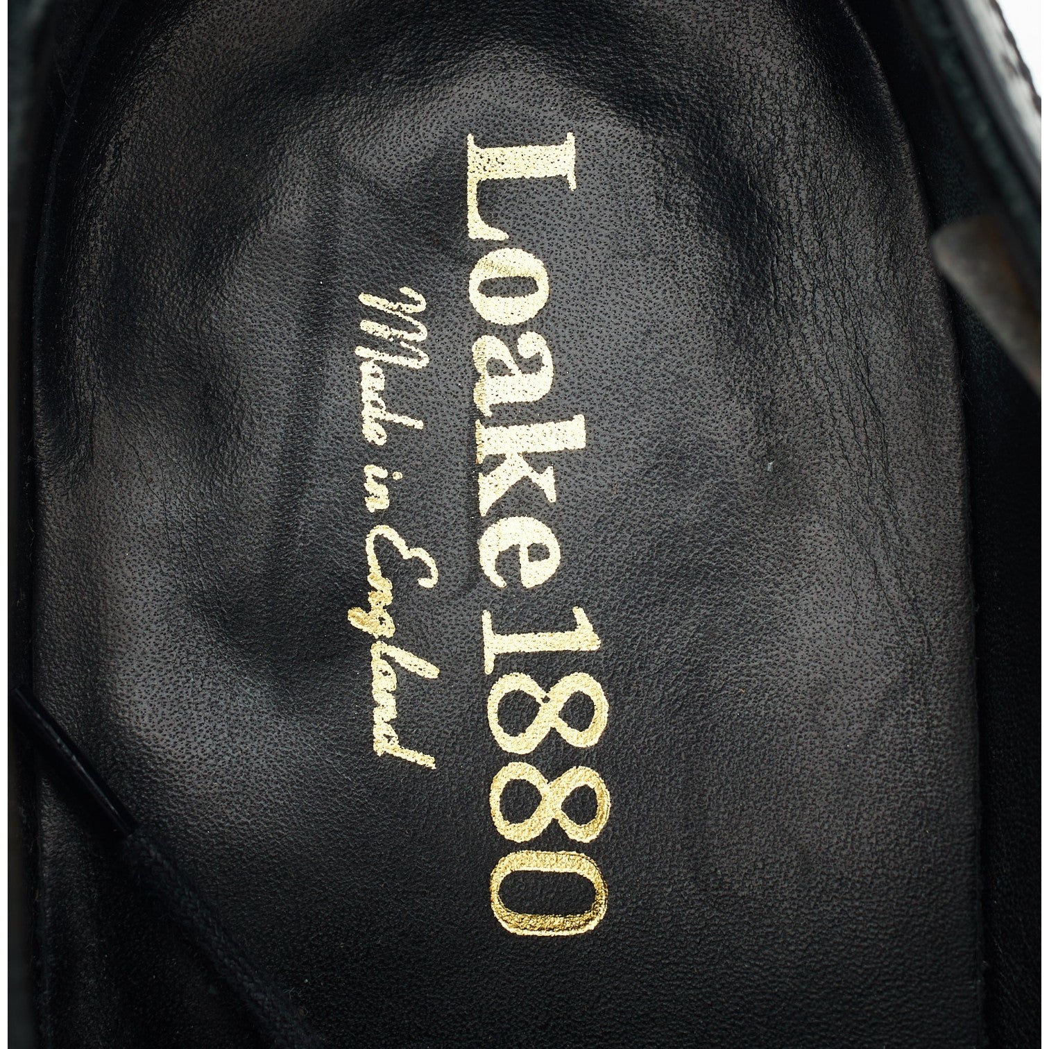1880 'Savoy' Black Leather Oxford Brogues UK 7 F - Image 6