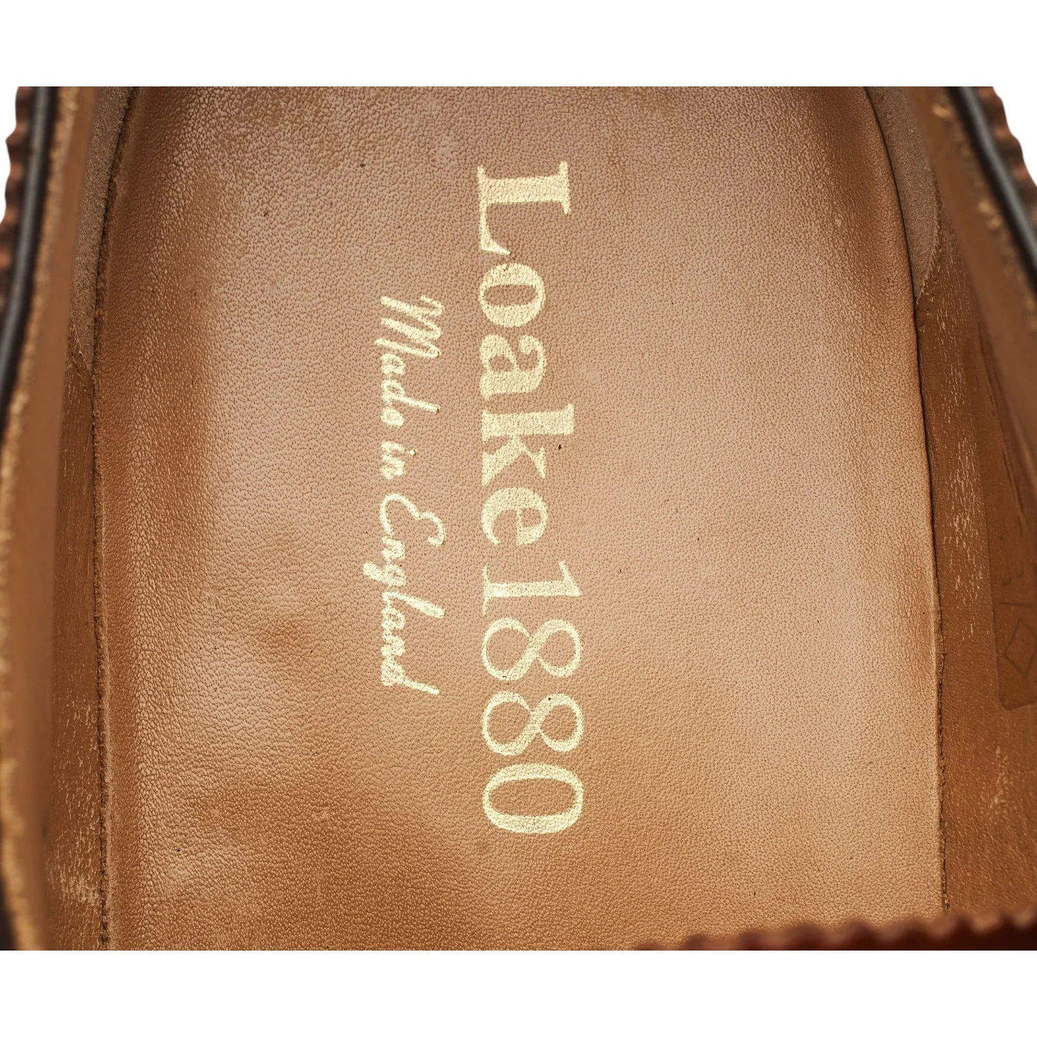 1880 'Strand' Tan Brown Leather Oxford Brogues UK 10.5 F - Image 6