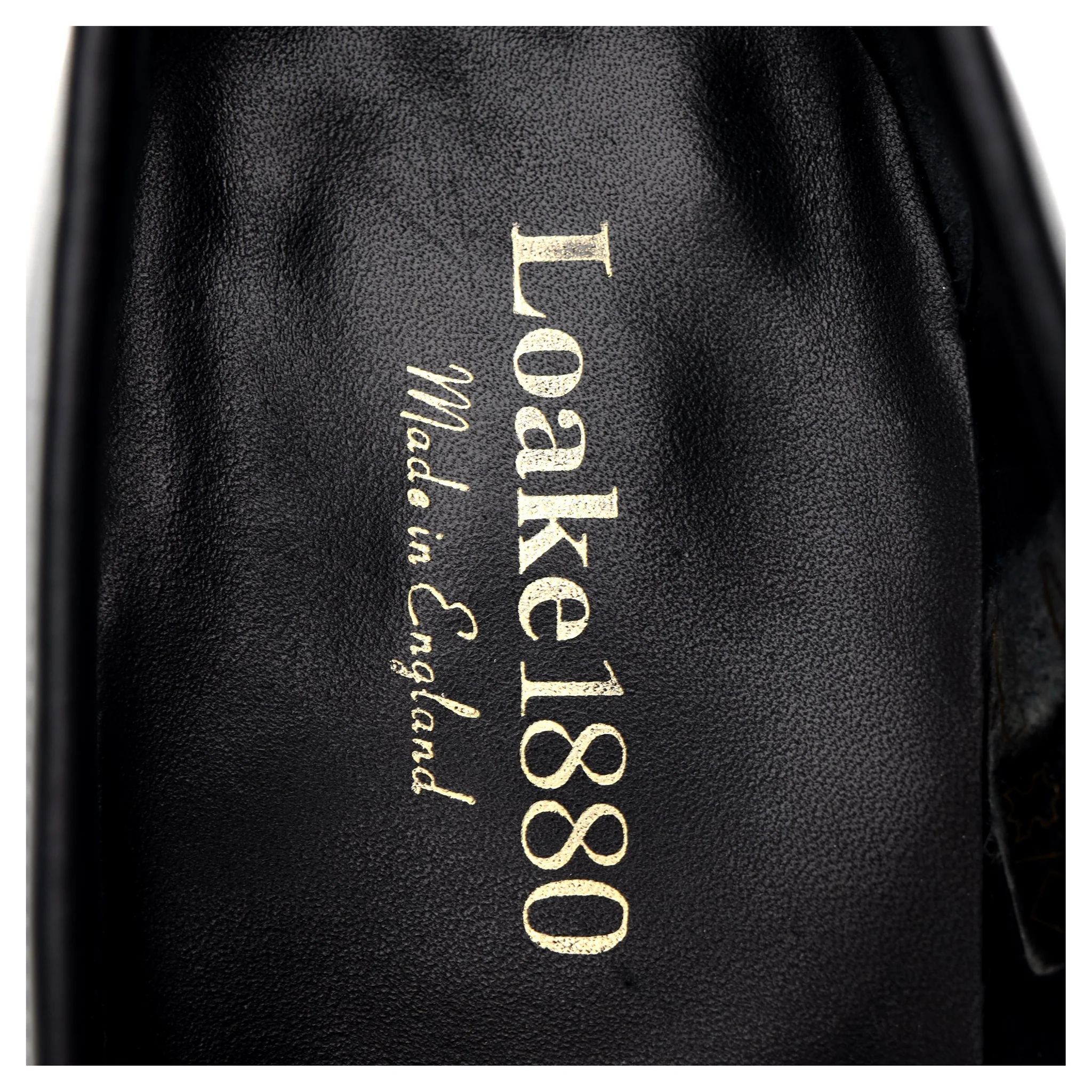 1880 'Whitehall' Black Leather Loafers UK 9 F - Image 12