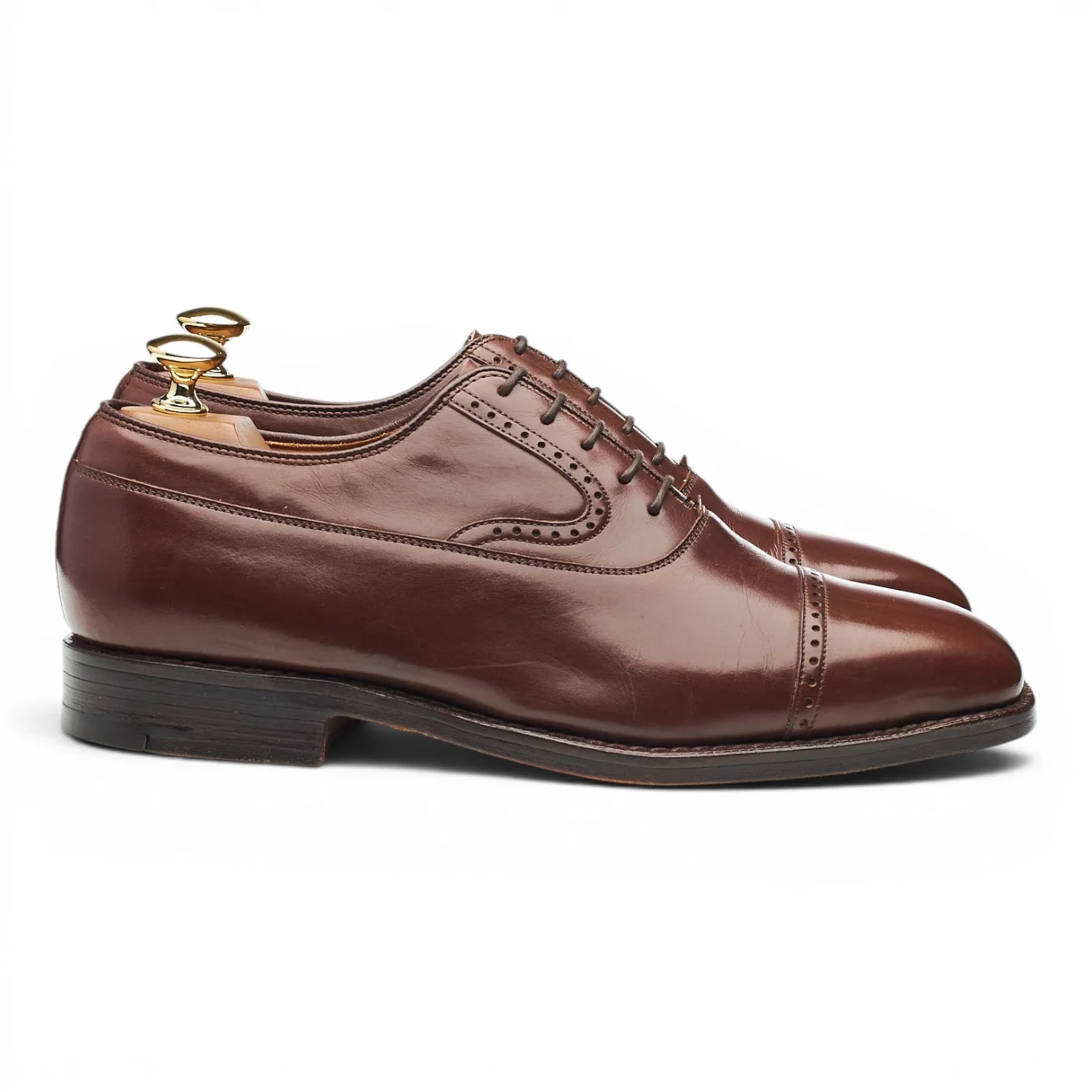 2000 Brown Leather Oxford Brogues UK 6.5 F