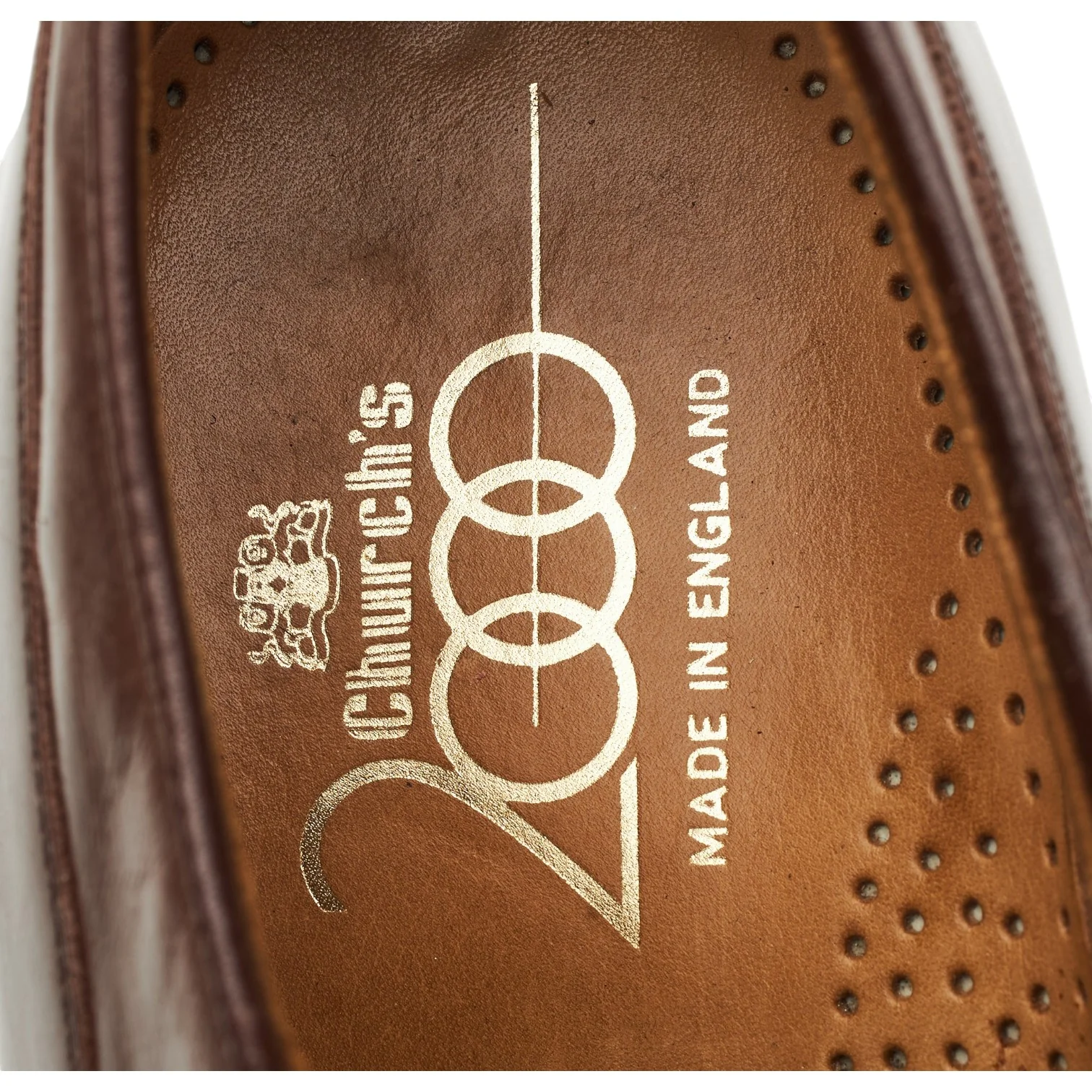 2000 Brown Leather Oxford Brogues UK 6.5 F - Image 6