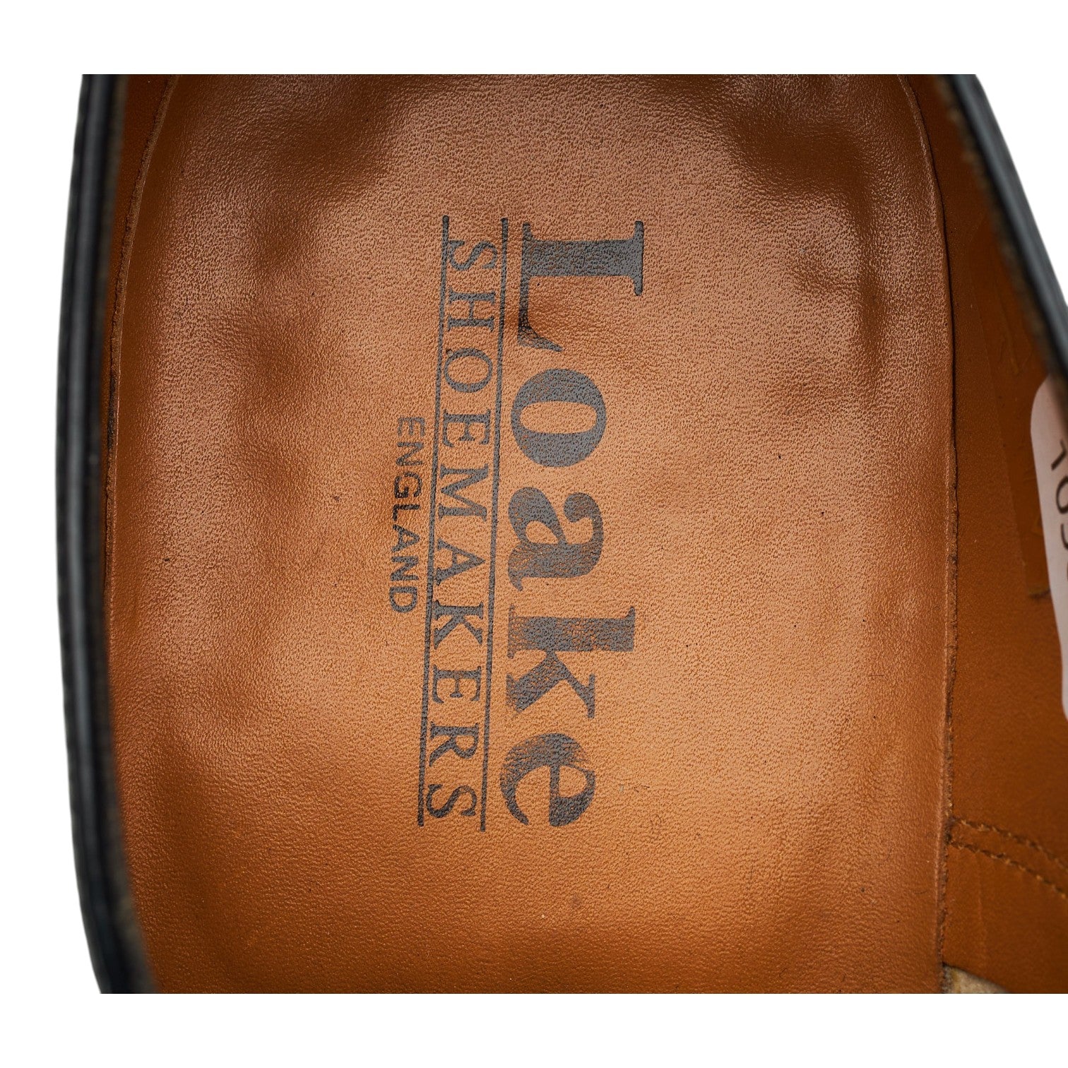 '205B' Black Leather Derby UK 7.5 F - Image 6