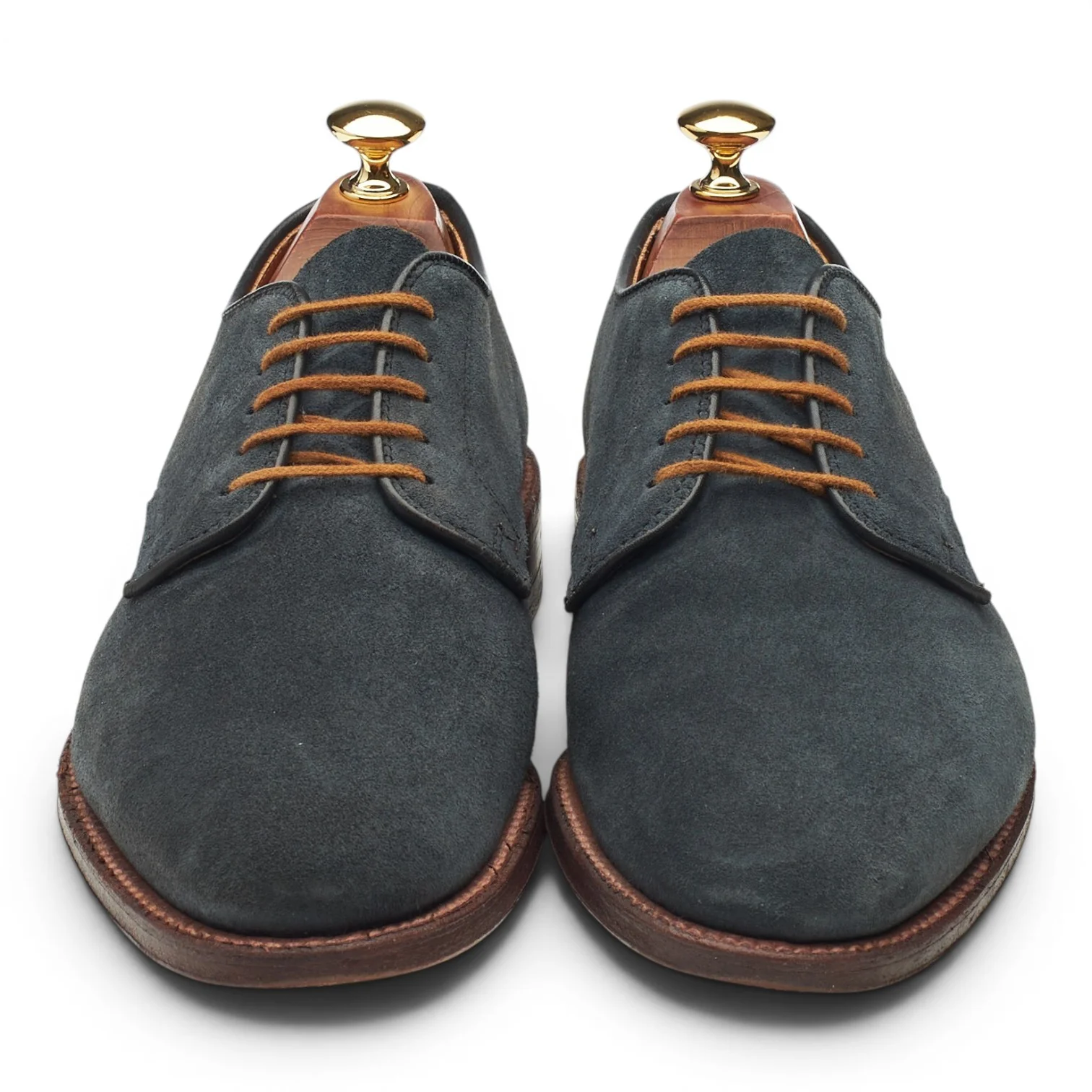 '29143' Navy Blue Suede Derby UK 7.5 US 8.5 D - Image 2