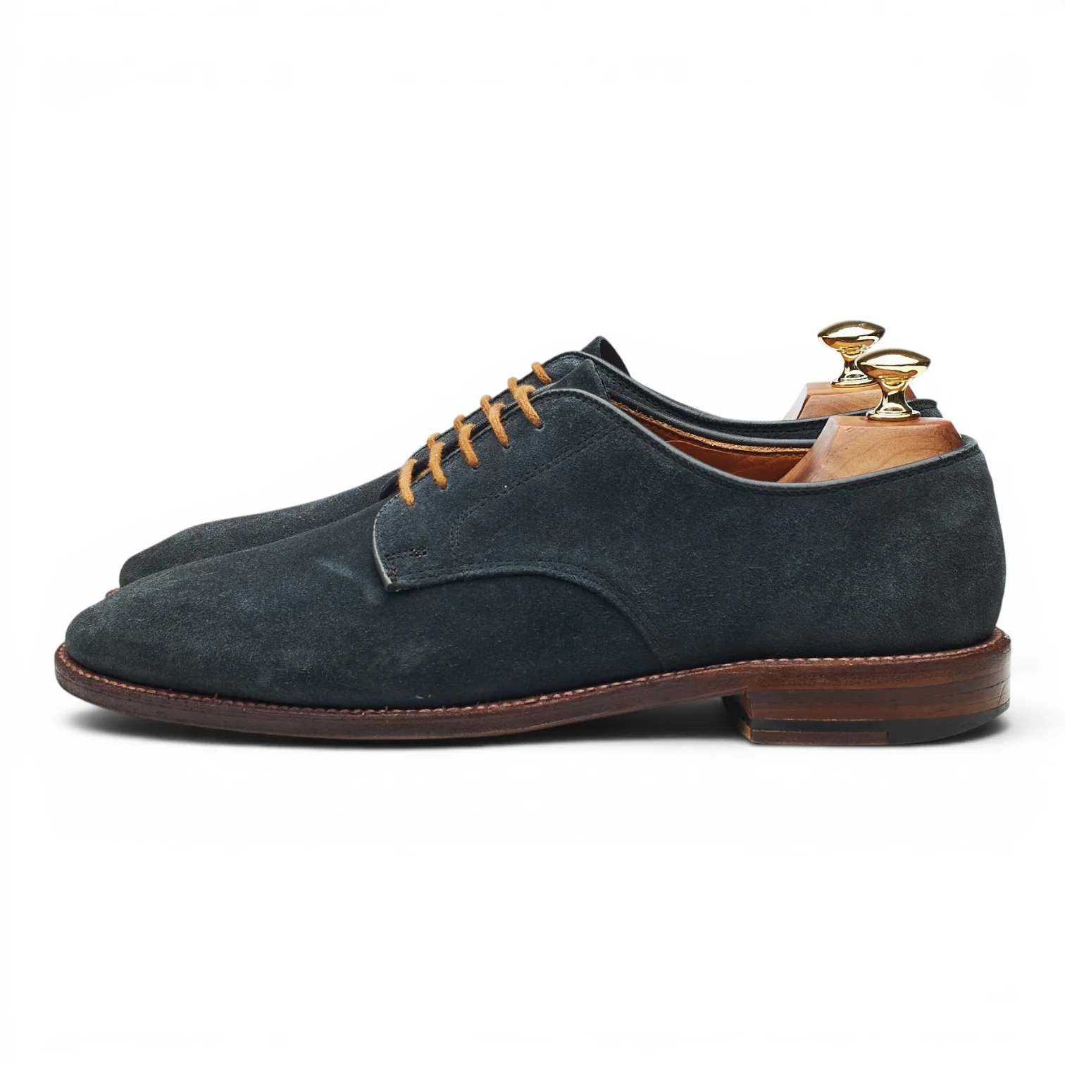 '29143' Navy Blue Suede Derby UK 7.5 US 8.5 D - Image 3