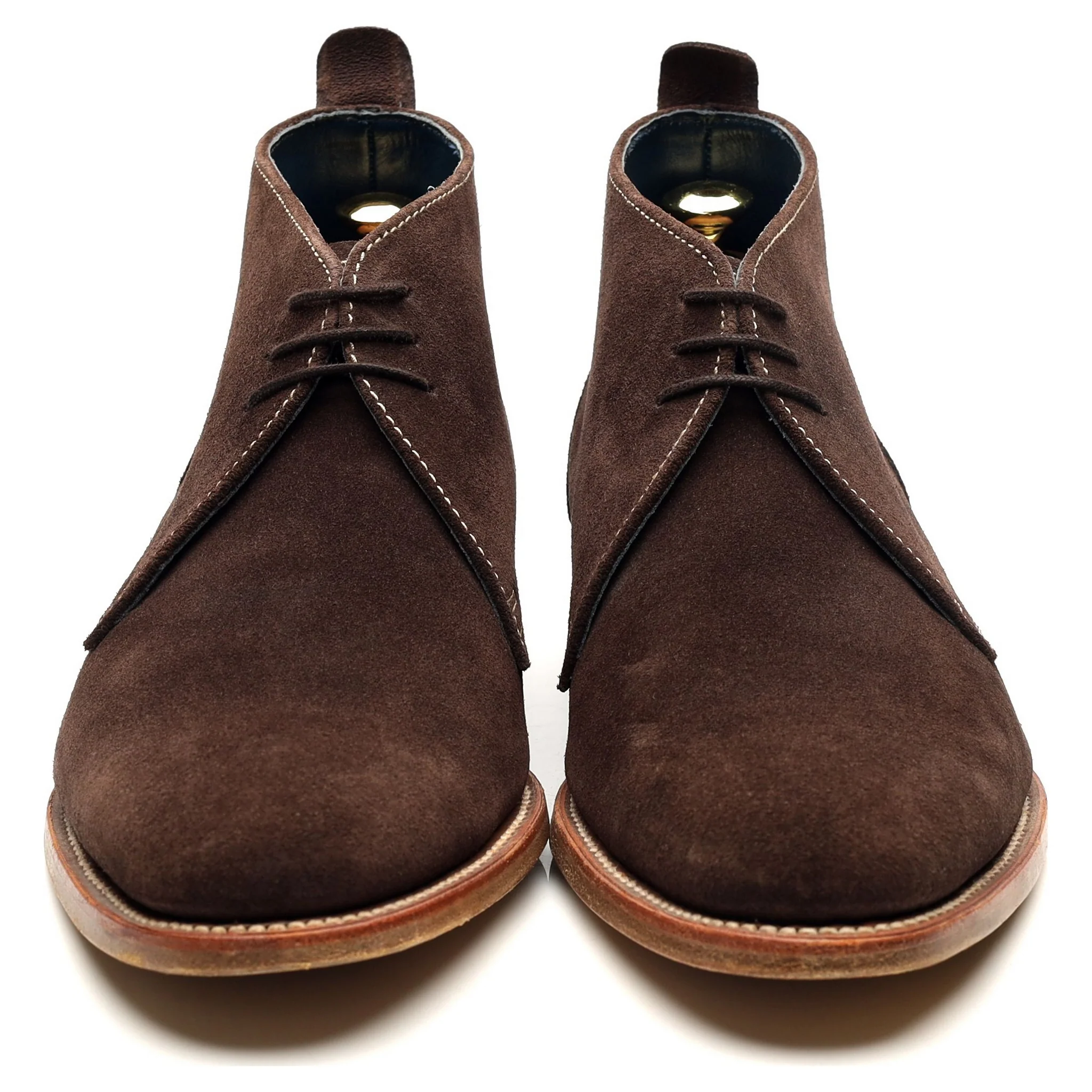 'Lucius' Dark Brown Suede Boots UK 8.5 F - Image 8