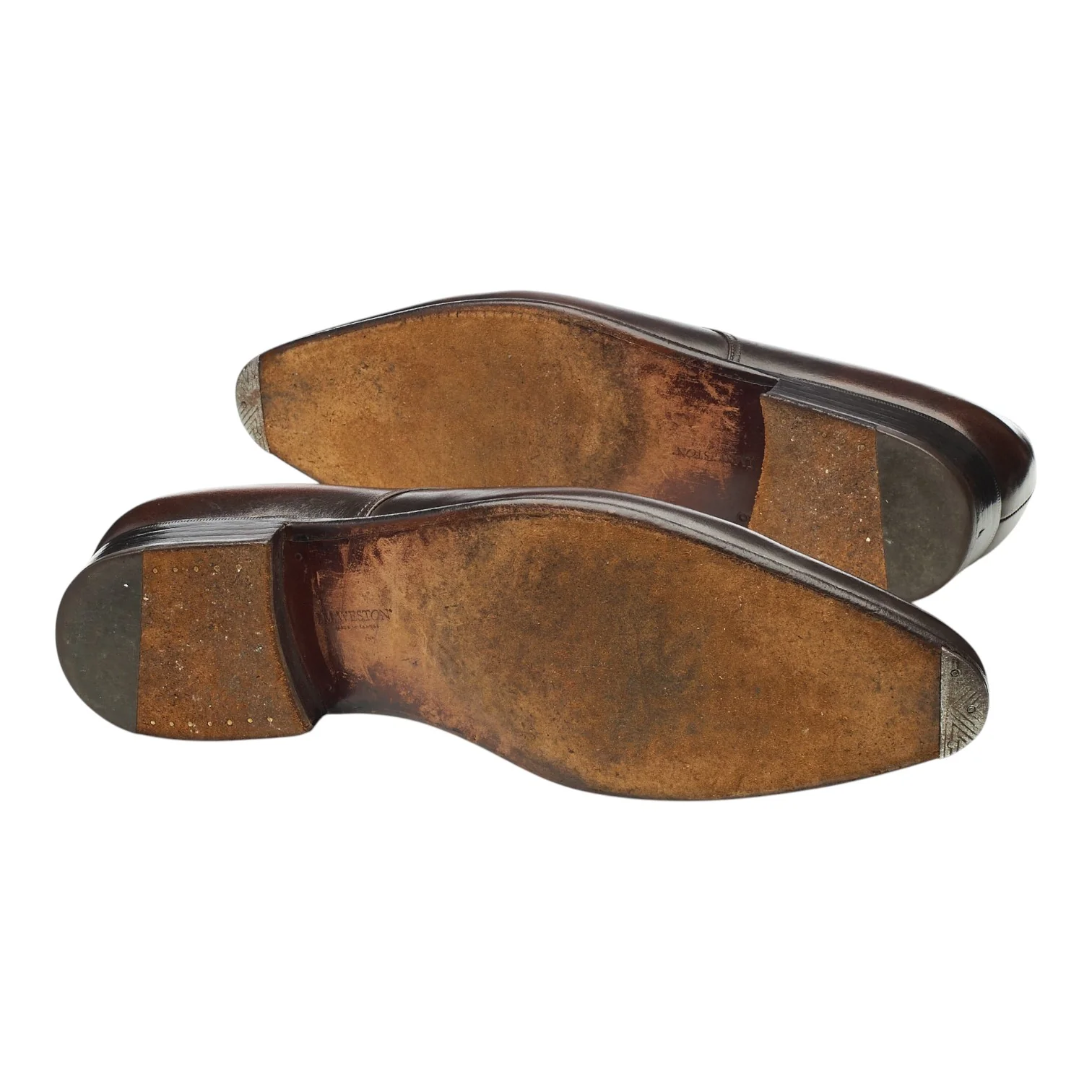 '449' Dark Brown Leather Derby 9 C UK 9 - Image 5