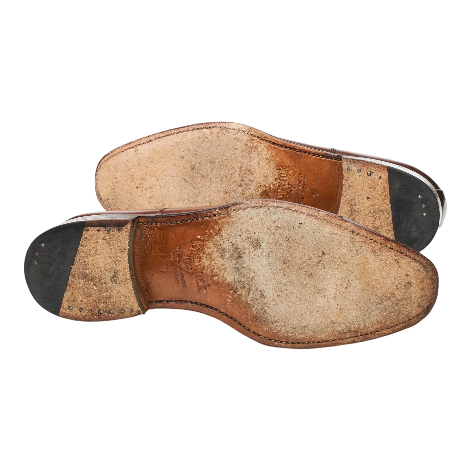 '5217' Dark Brown Leather Oxford UK 7 - Image 5