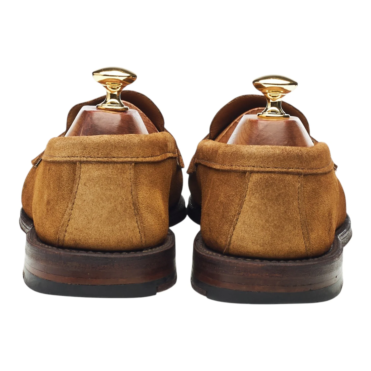 '62437' Snuff Brown Suede Loafers UK 8 US 8.5 D - Image 4