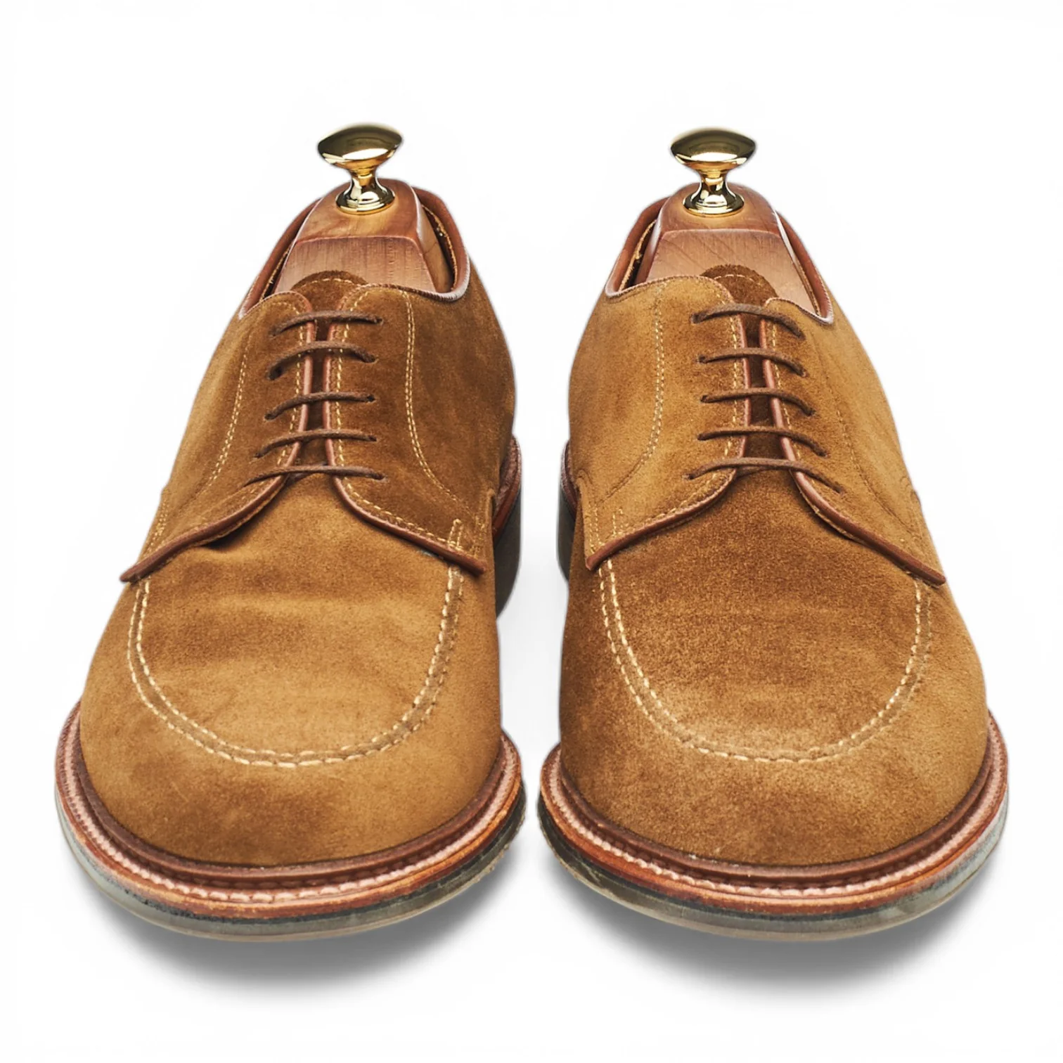 '702' Snuff Brown Suede Derby UK 10 US 11 E - Image 2