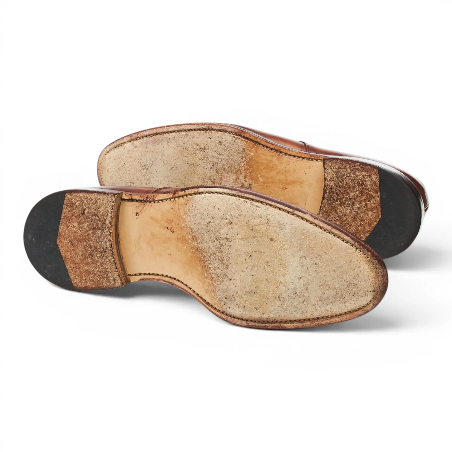 'Abingdon' Brown Museum Leather Split Toe Derby UK 9 - Image 5