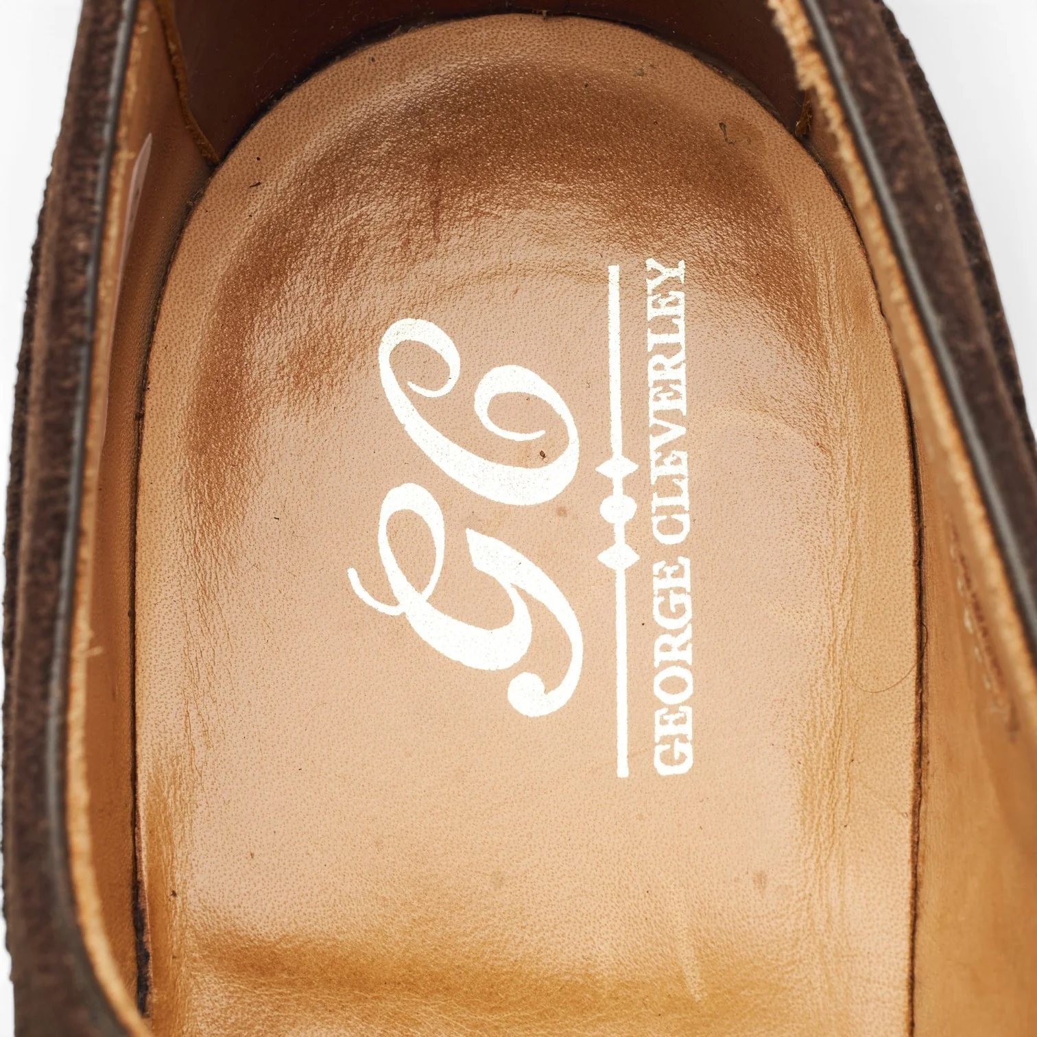 'Adam' Dark Brown Suede Oxford Brogues UK 6 E - Image 7