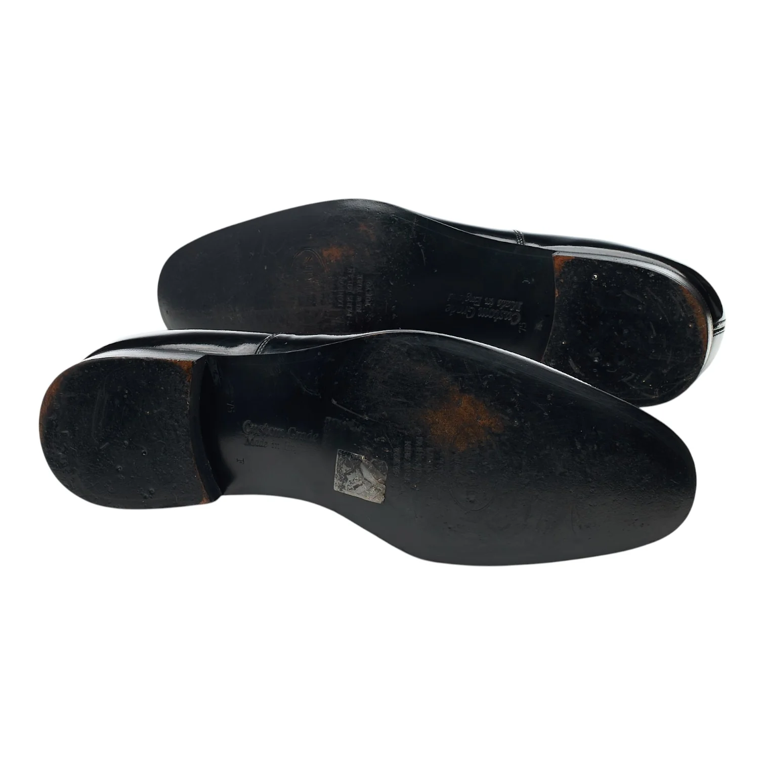 'Alastair' Black Patent Leather Oxford UK 7.5 F - Image 5